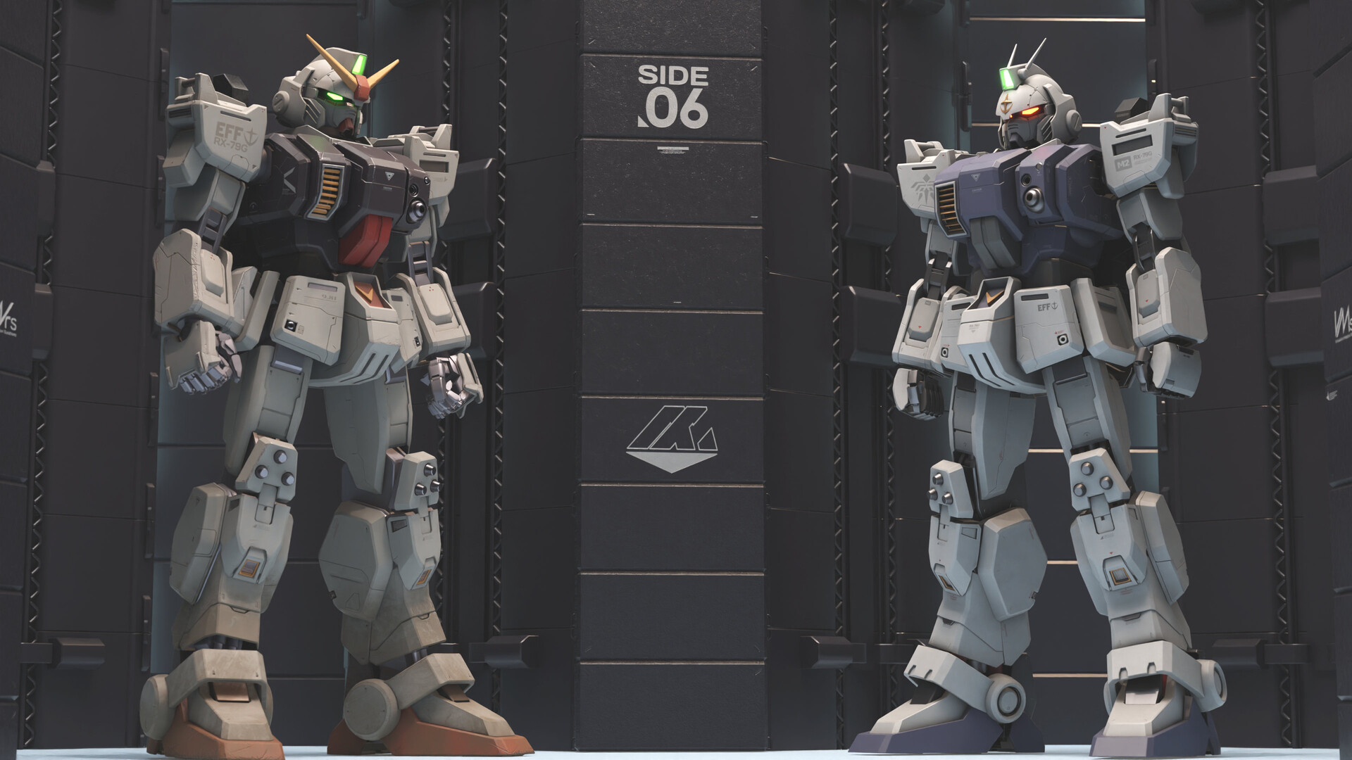 ArtStation - RX-79[G] - M2 Gundam (Project M)