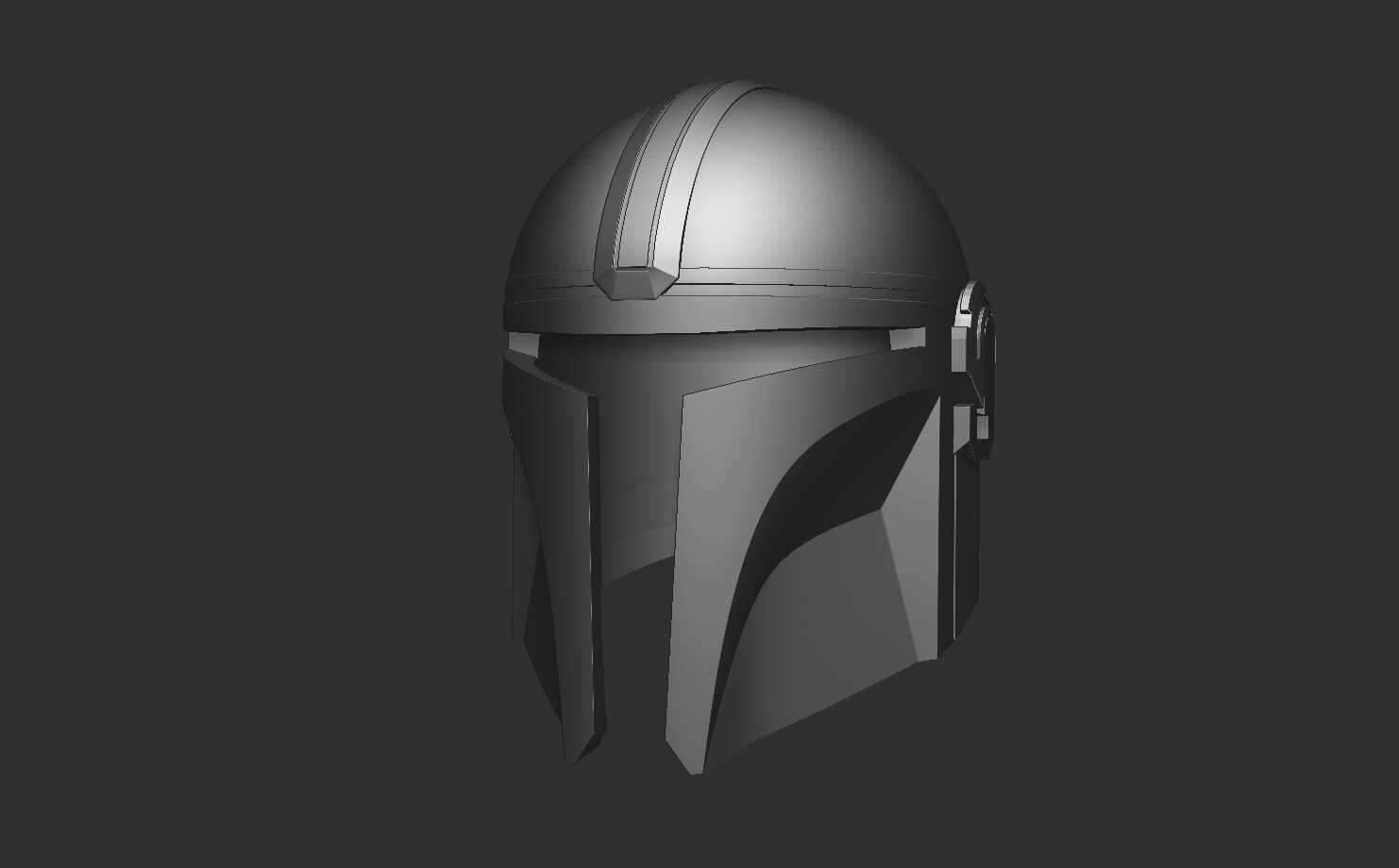 ArtStation - Mandalorian Helmet