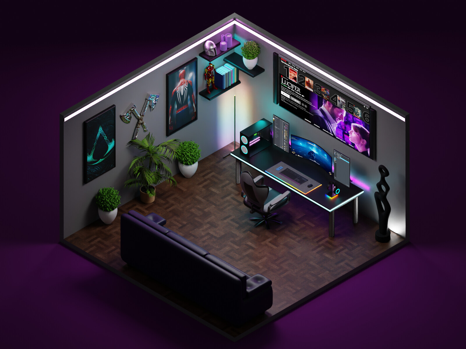 Artstation - My Dream Room