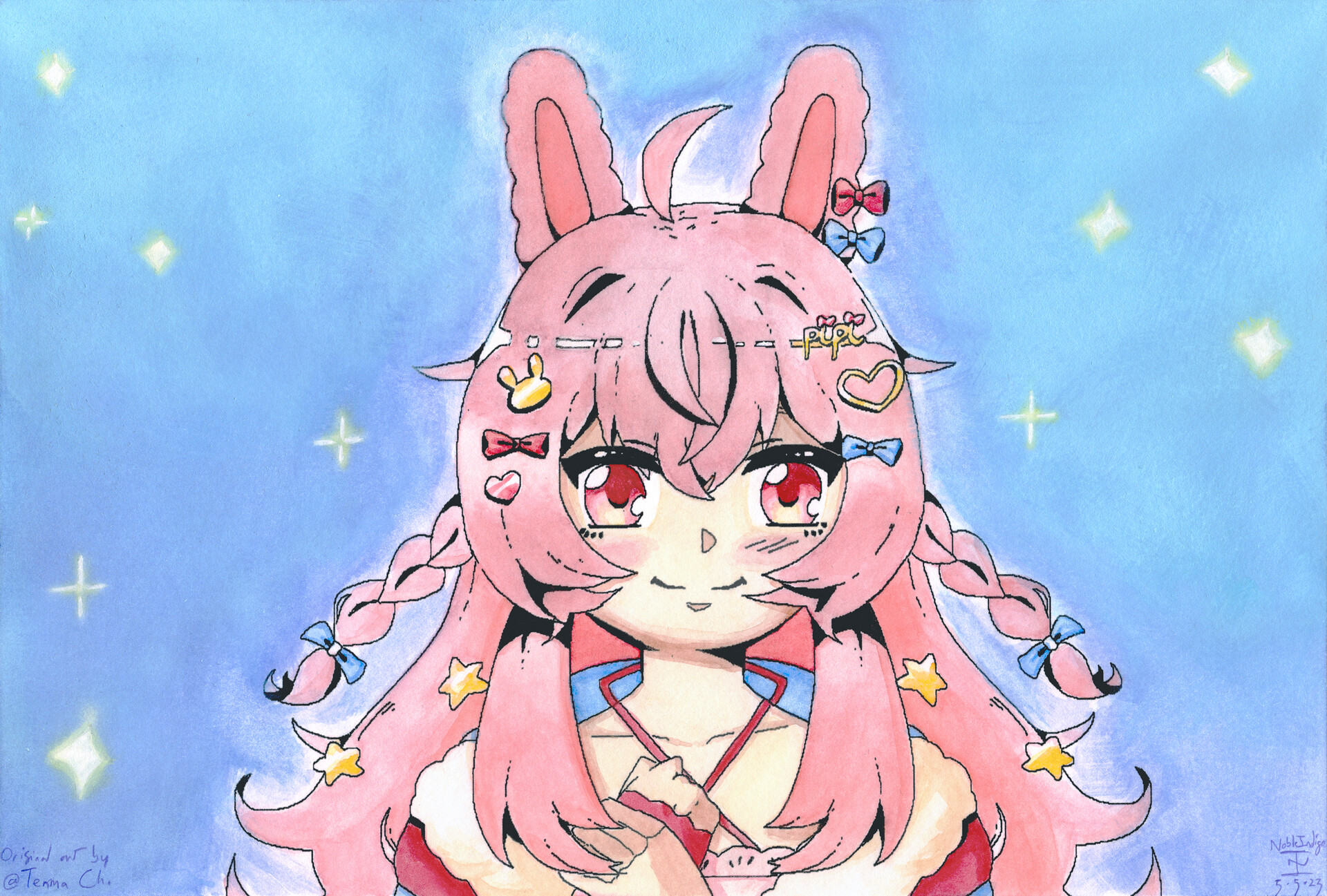 ArtStation - Pipkin Pippa Painted (Original Drawing by Tenma) (05/05/2023)