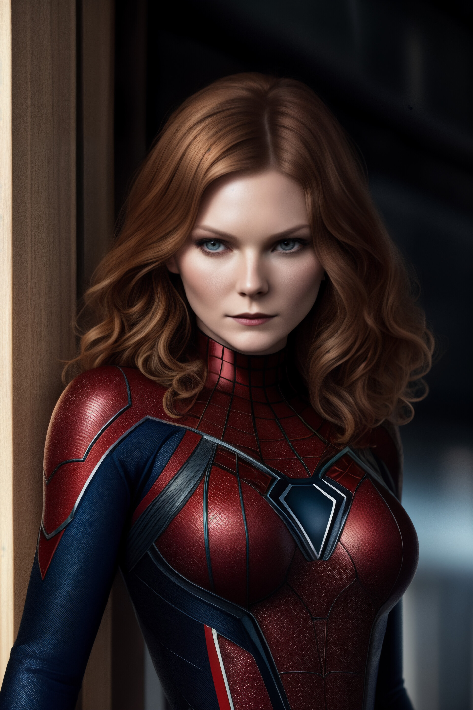 ArtStation - Kirsten Dunst MJ as spider girl