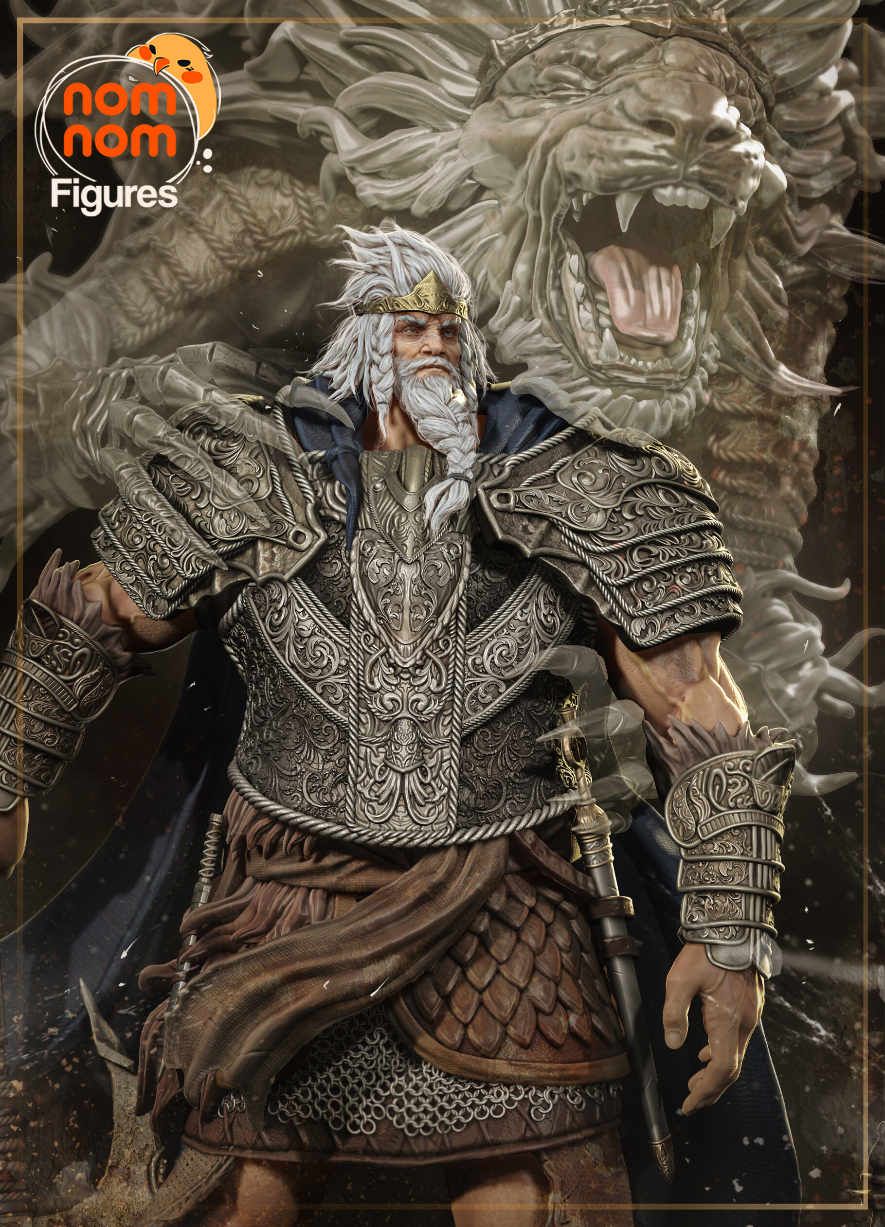 Godfrey NomNom Figures - Godfrey - The First Elden Lord - Elden Ring