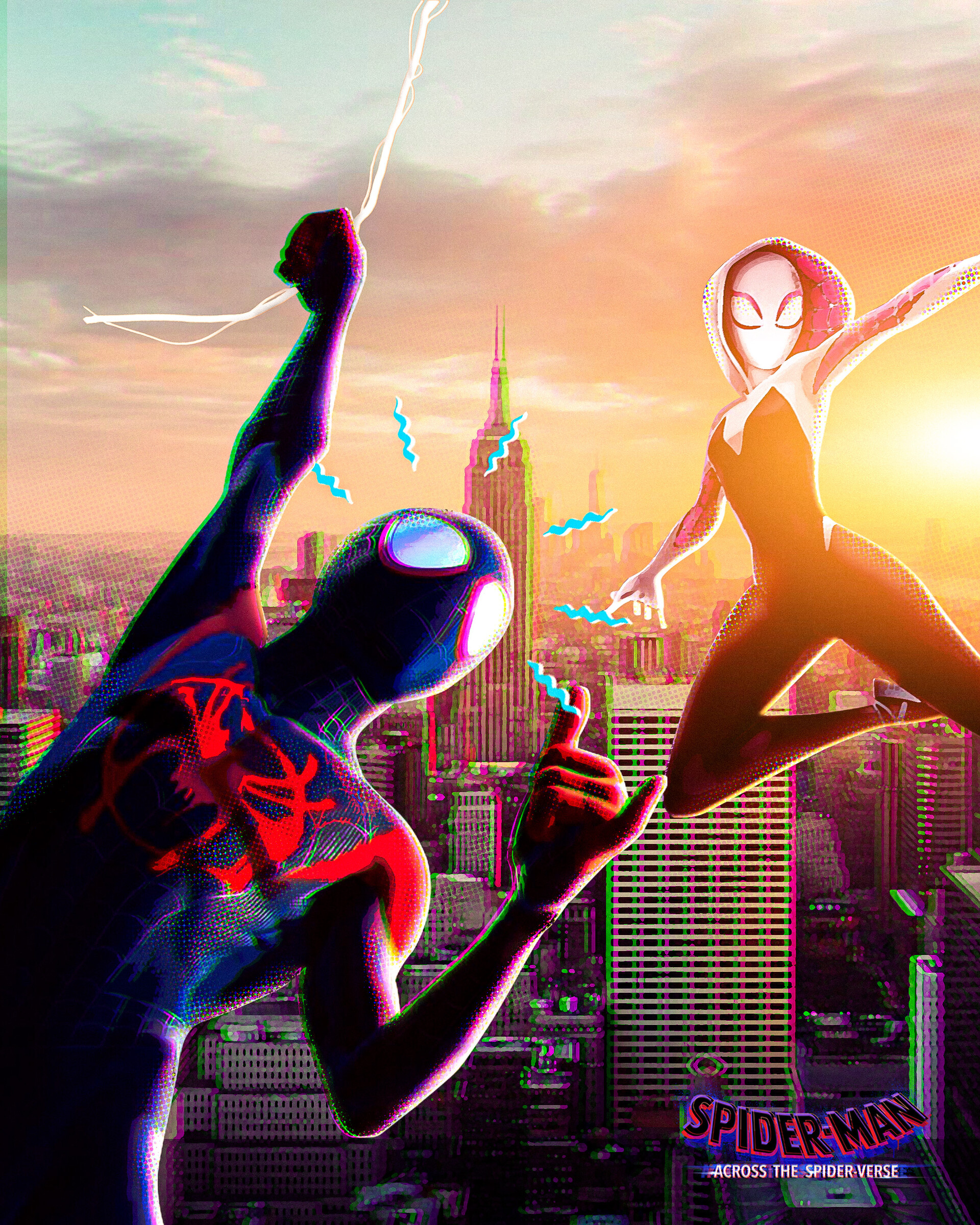 ArtStation Spiderman across the spiderverse