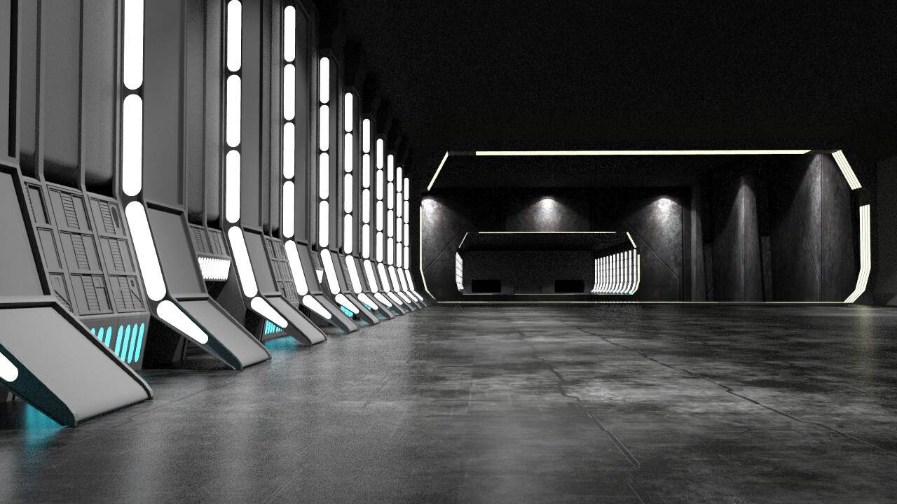 ArtStation - star wars ship dock