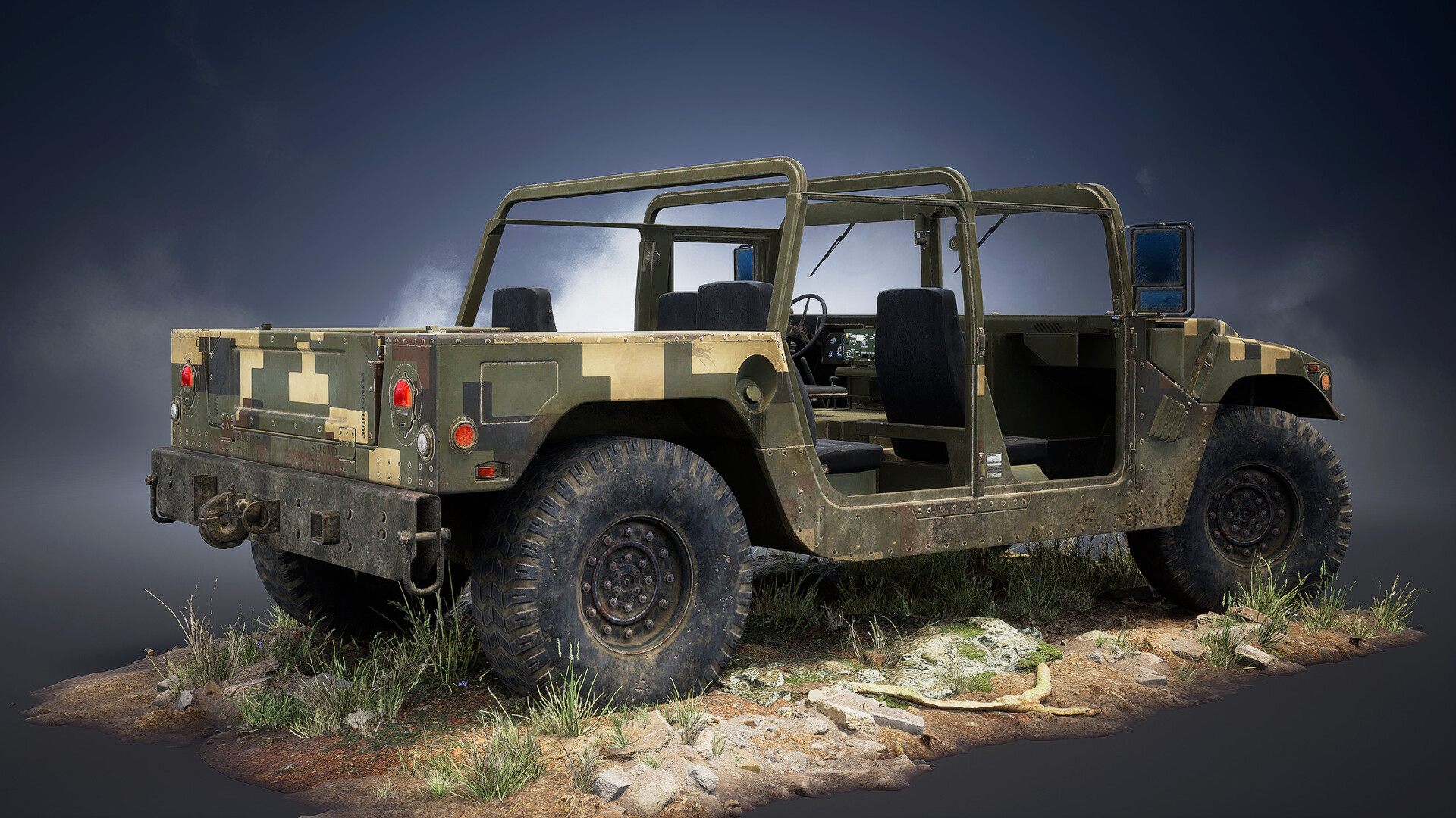 Serhii Ryzhkov - HMMWV M998 Humvee Game Ready