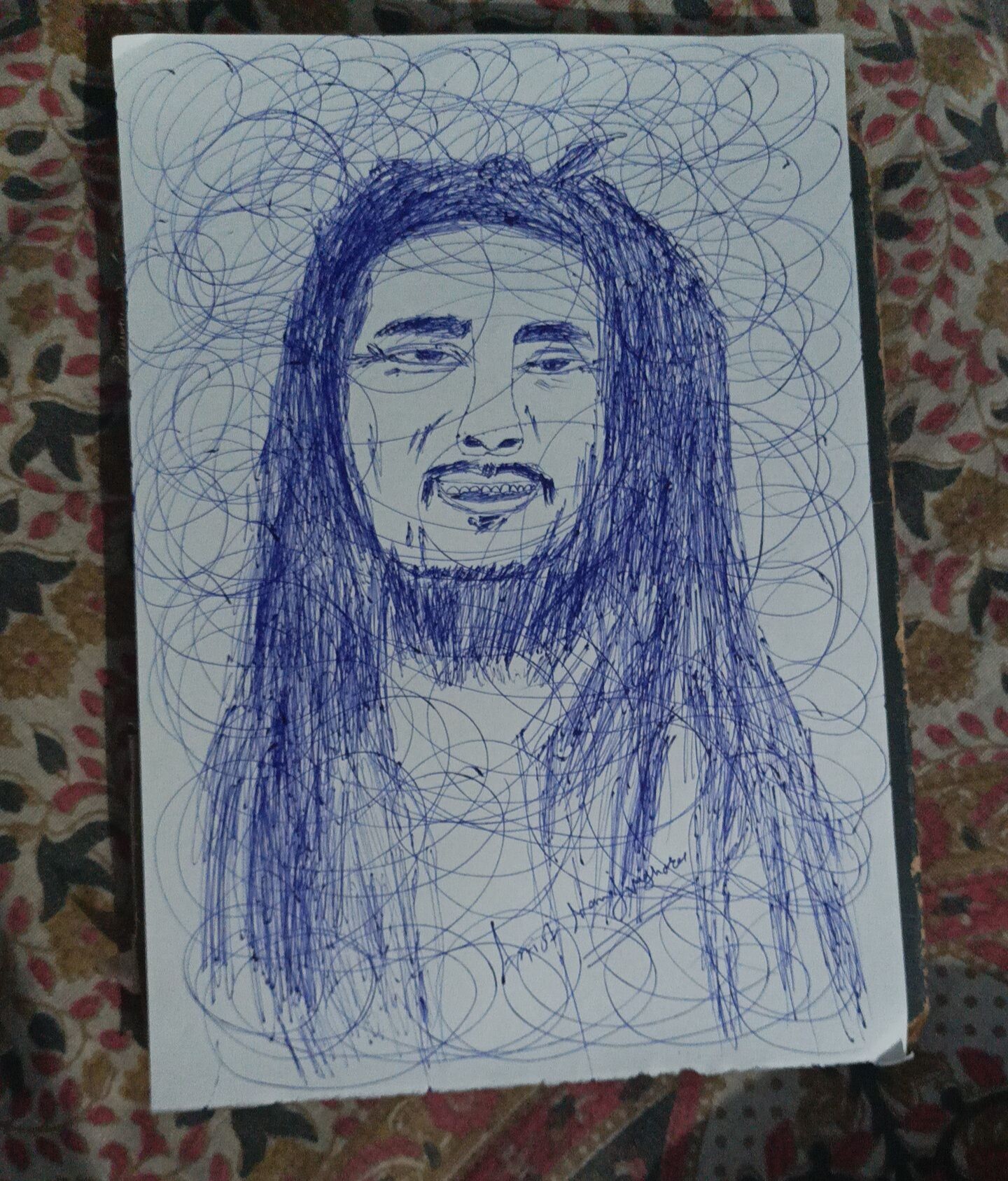 ArtStation scribble pen art