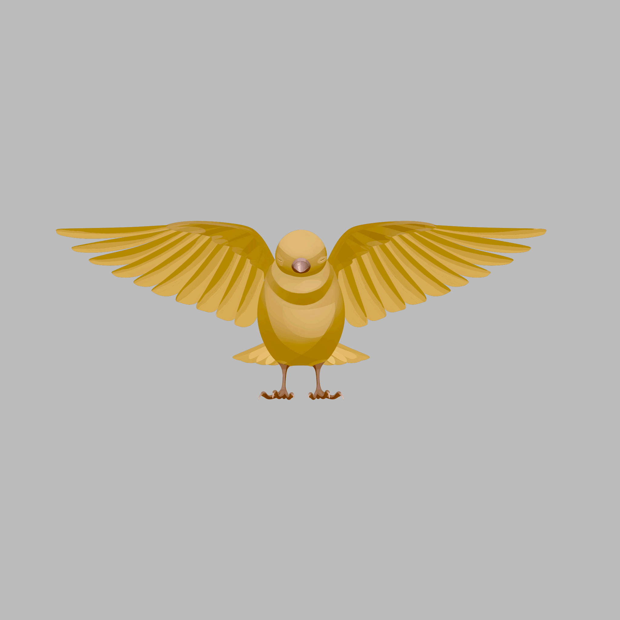 Yellowbird textured model turntable