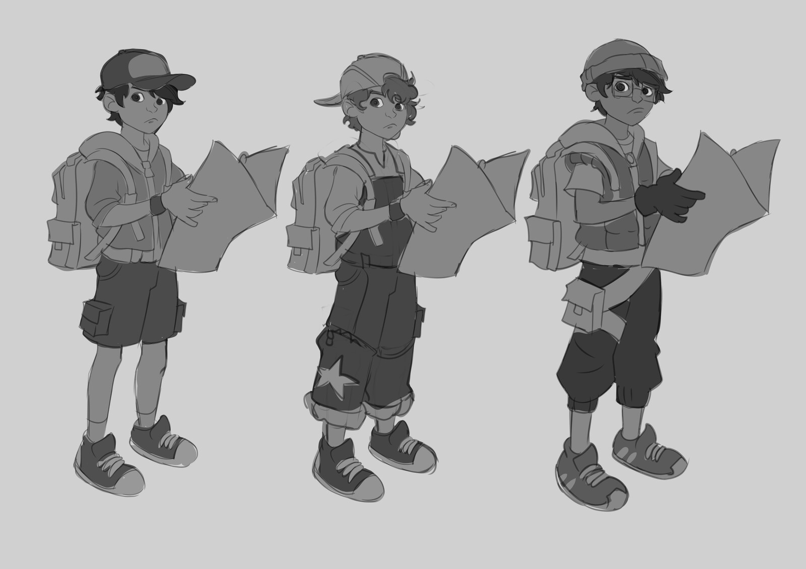 character creation step
here are some options i created before the final character