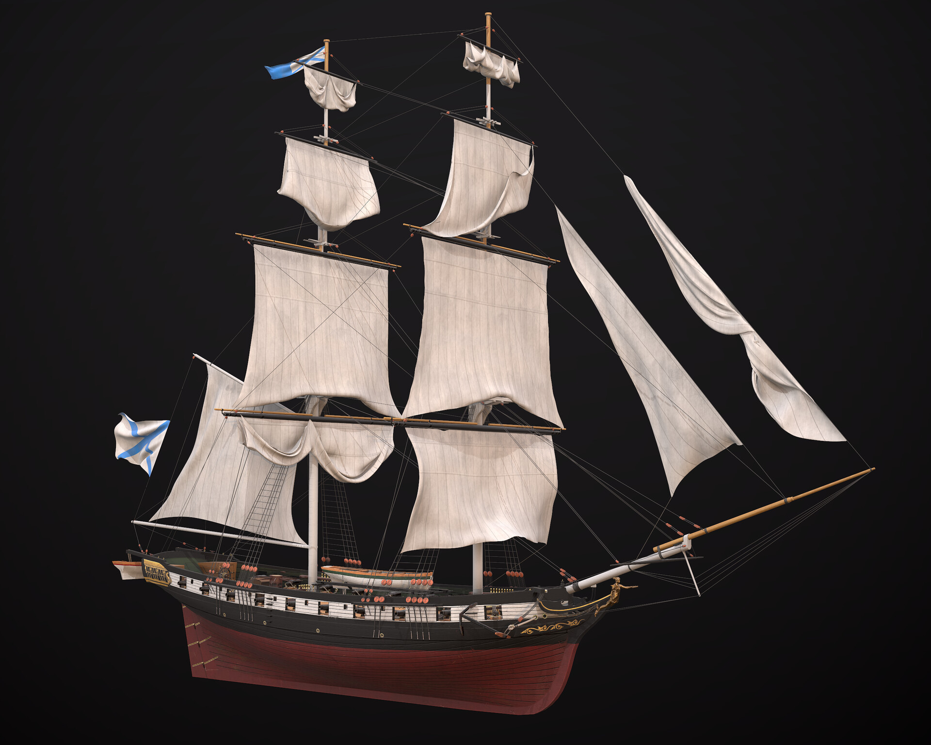 ArtStation Sailing ship