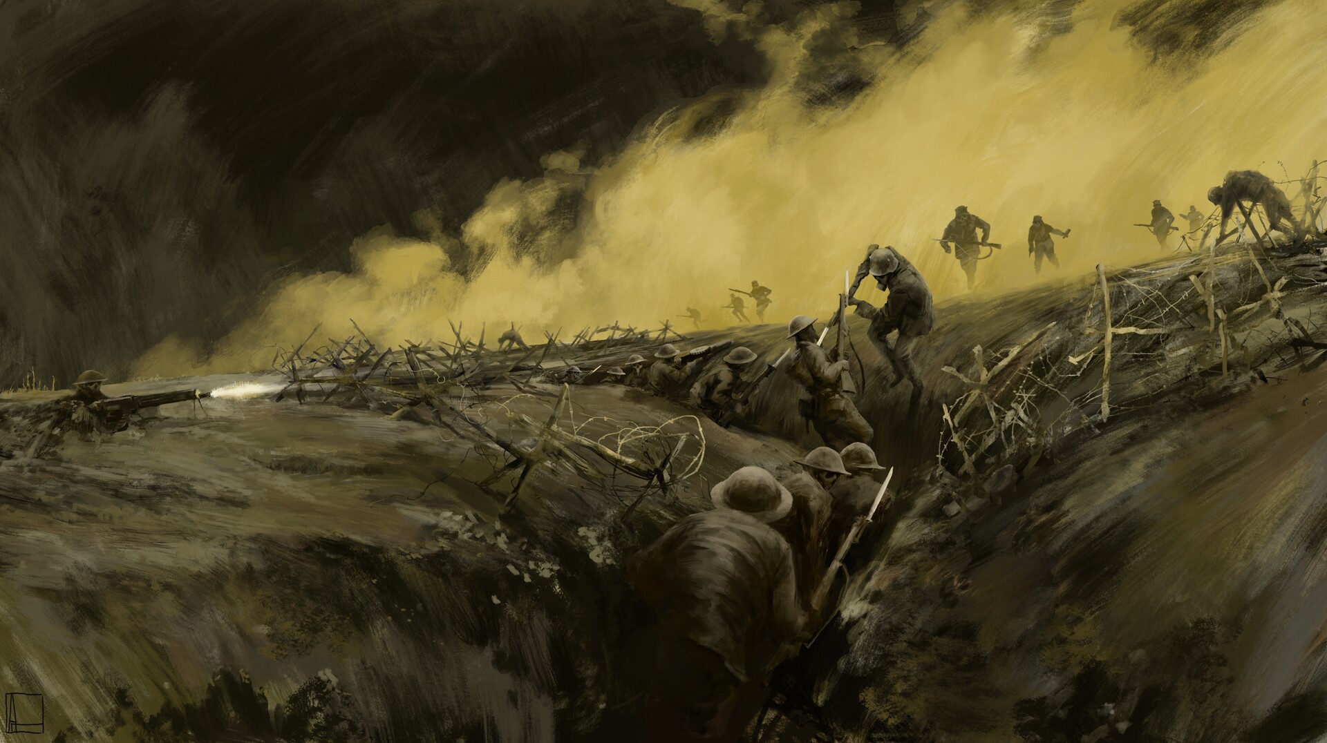 ArtStation Mustard Gas artstation-mustard-gas