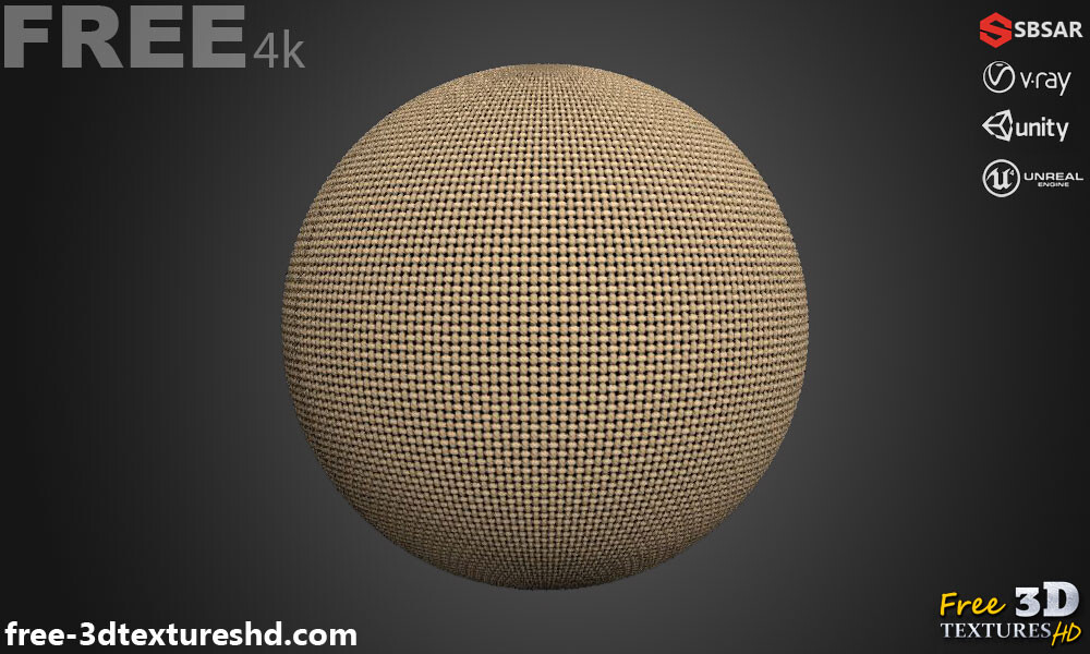 PBR Textures Free Download - Plain Weave Fabric Substance SBSAR Free ...
