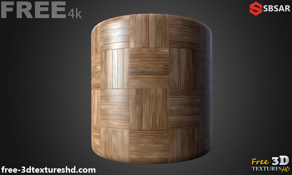 ArtStation - Wood Floor Parquet Basket Square Style PBR Textures Generator  Substance SBSAR Free Download