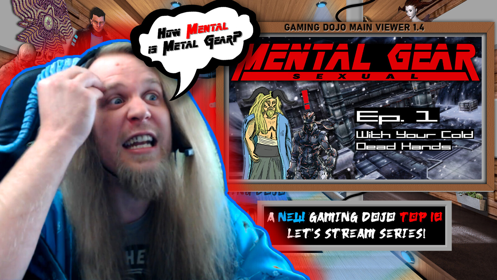 Let's Stream "Mental Gear Sexual" Ep1 Image | Ronin Yeti Twitch Streaming