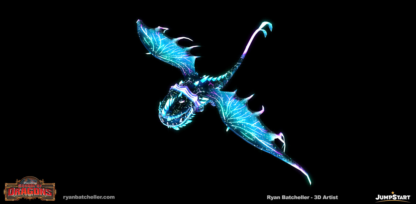 Frostmare Hybrid Dragon Hidden World Glow Skin