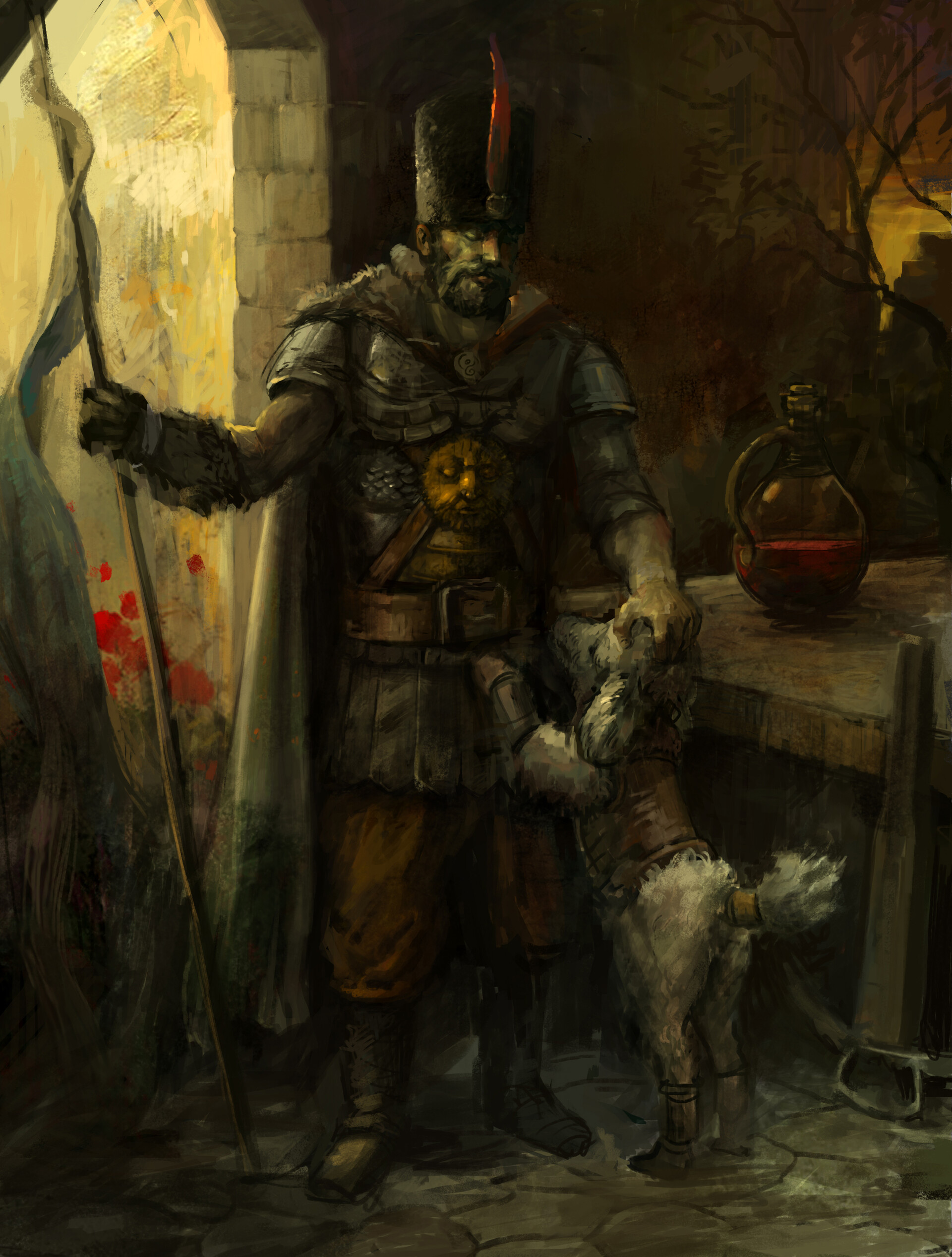 ArtStation Serbian Medieval Warrior artstation-serbian-medieval-warrior
