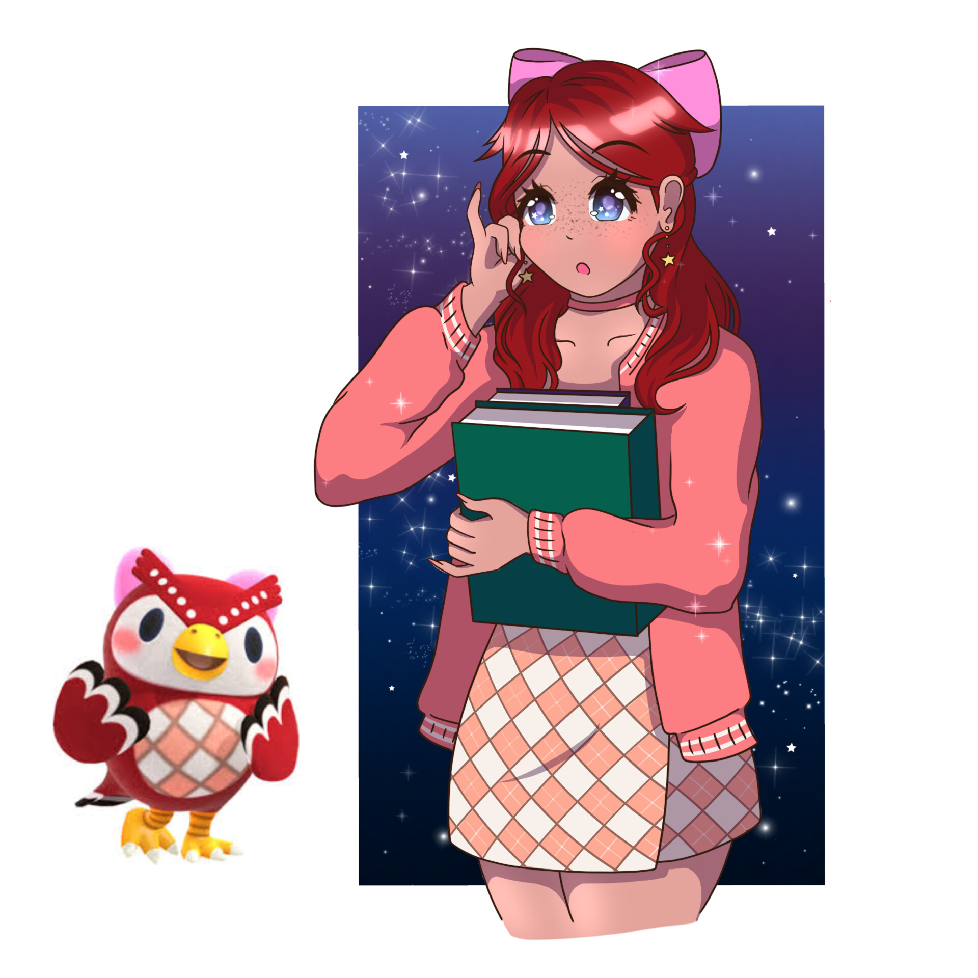 ArtStation ACNH Celeste