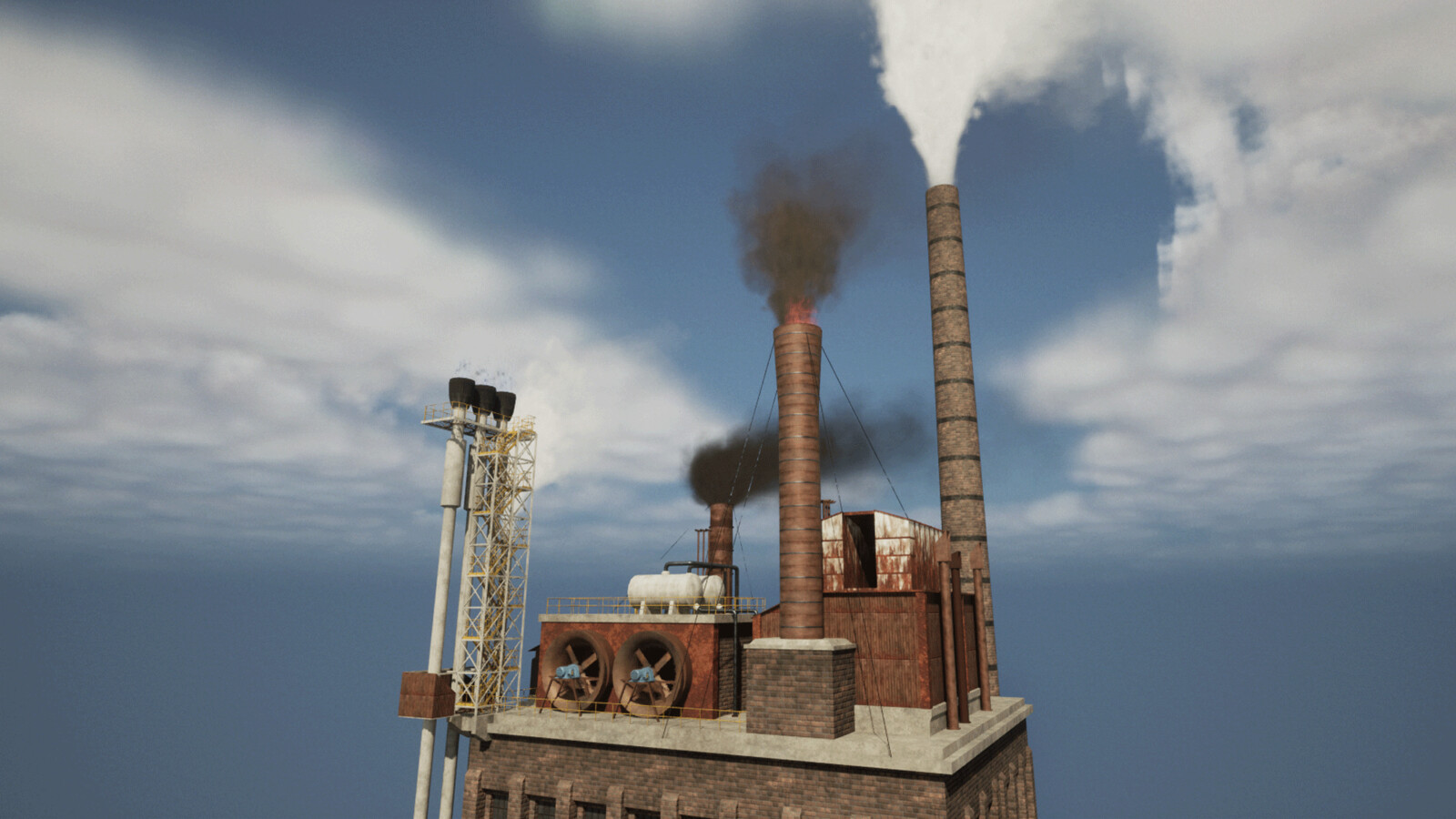 In case you are wondering, the ventilators are animated :)