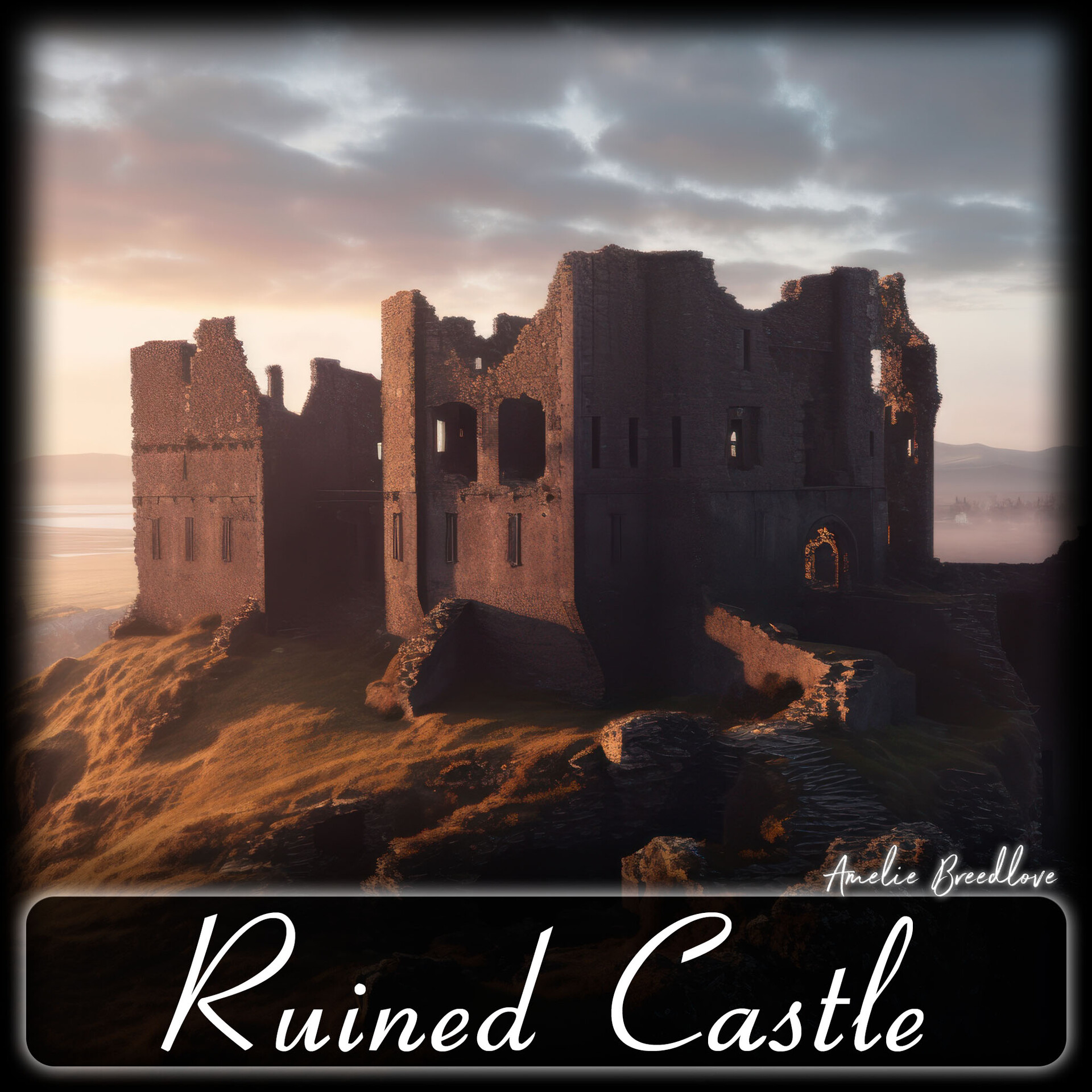 ArtStation 210 Environment Concept Ruined Castle Reference Pack   Amelie Concept Portfolio 1 