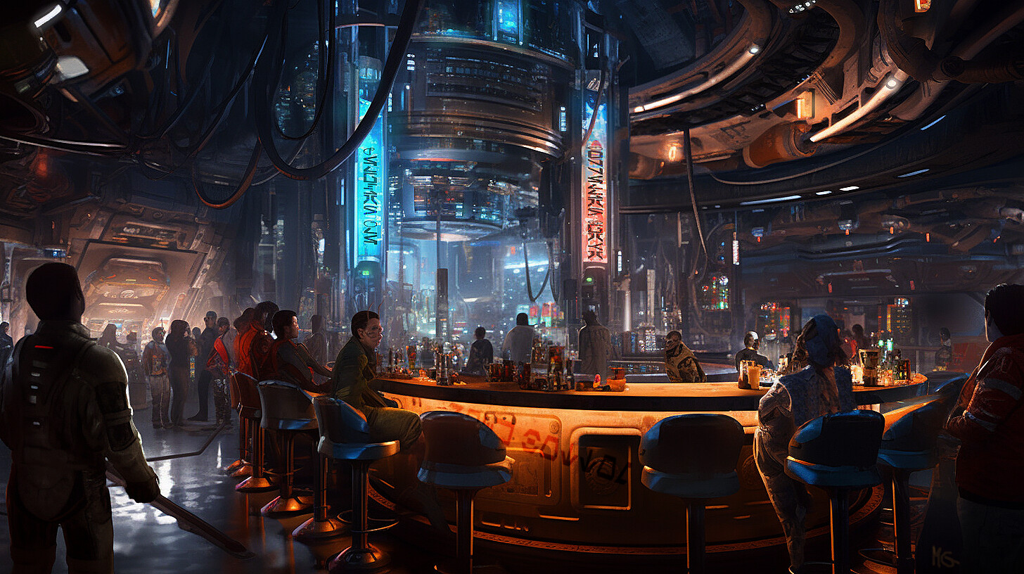 Star Wars - Coruscant Bar