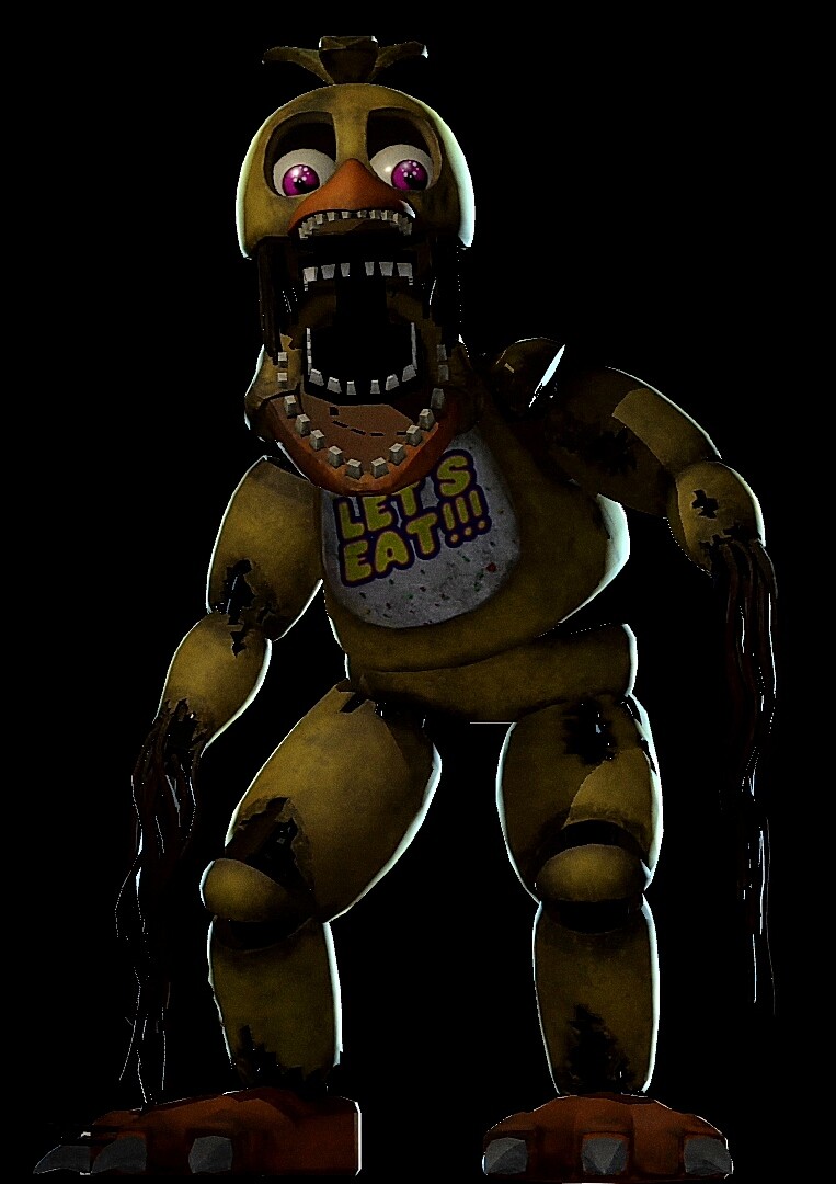 ArtStation - Five Nights at Freddy's 2 Redesign - Withered