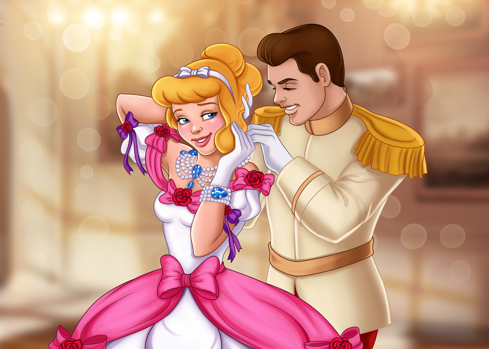 ArtStation - Cinderella and Prince Charming