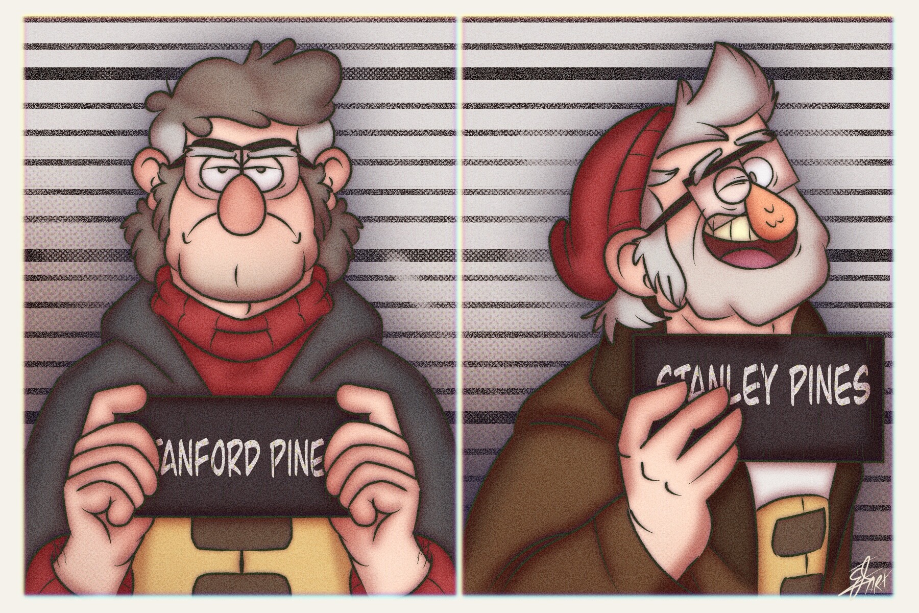 ArtStation Barbie Mug Shot Redraw