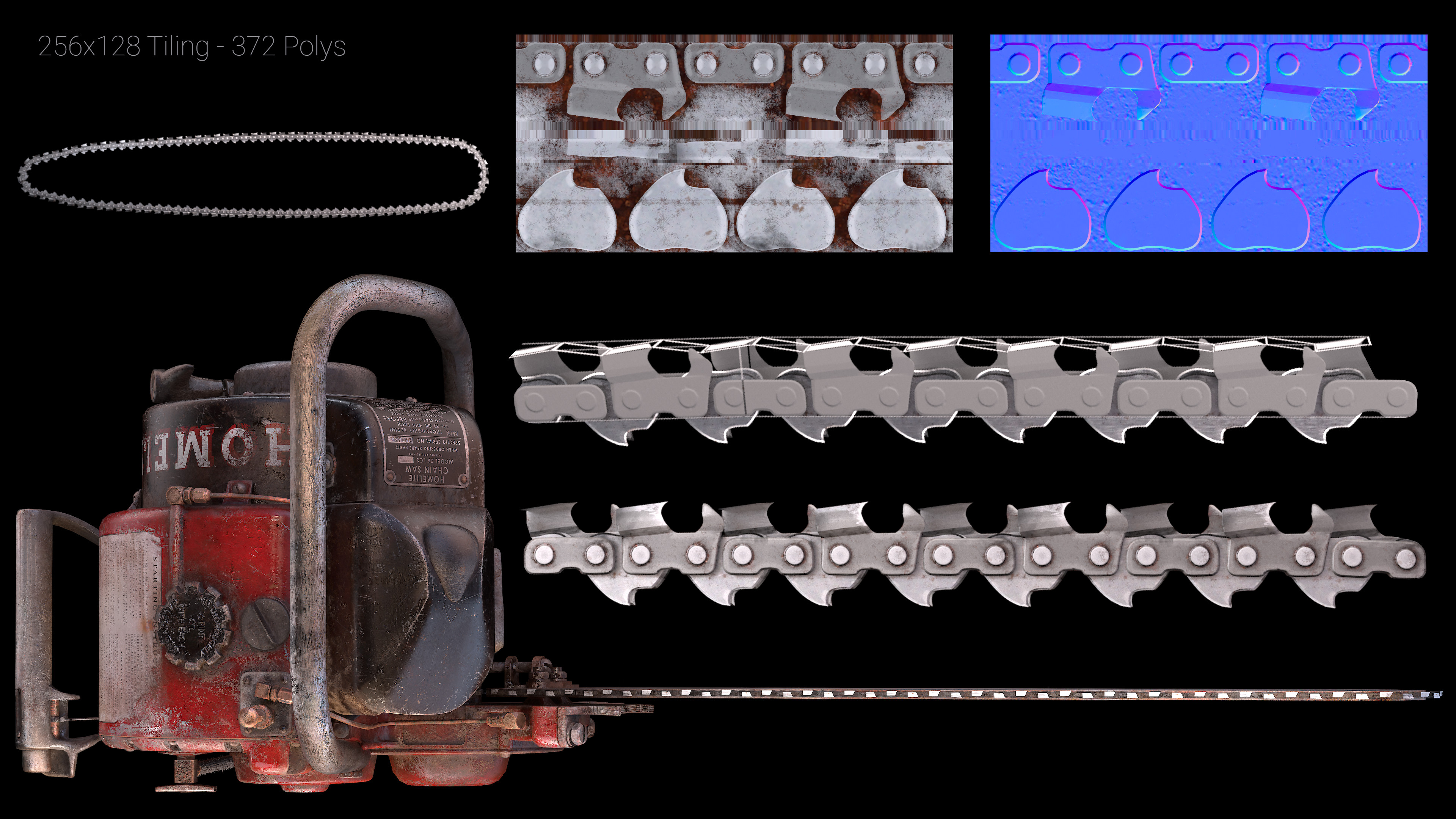 Jesse Chainsaw Homelite 26 LCS