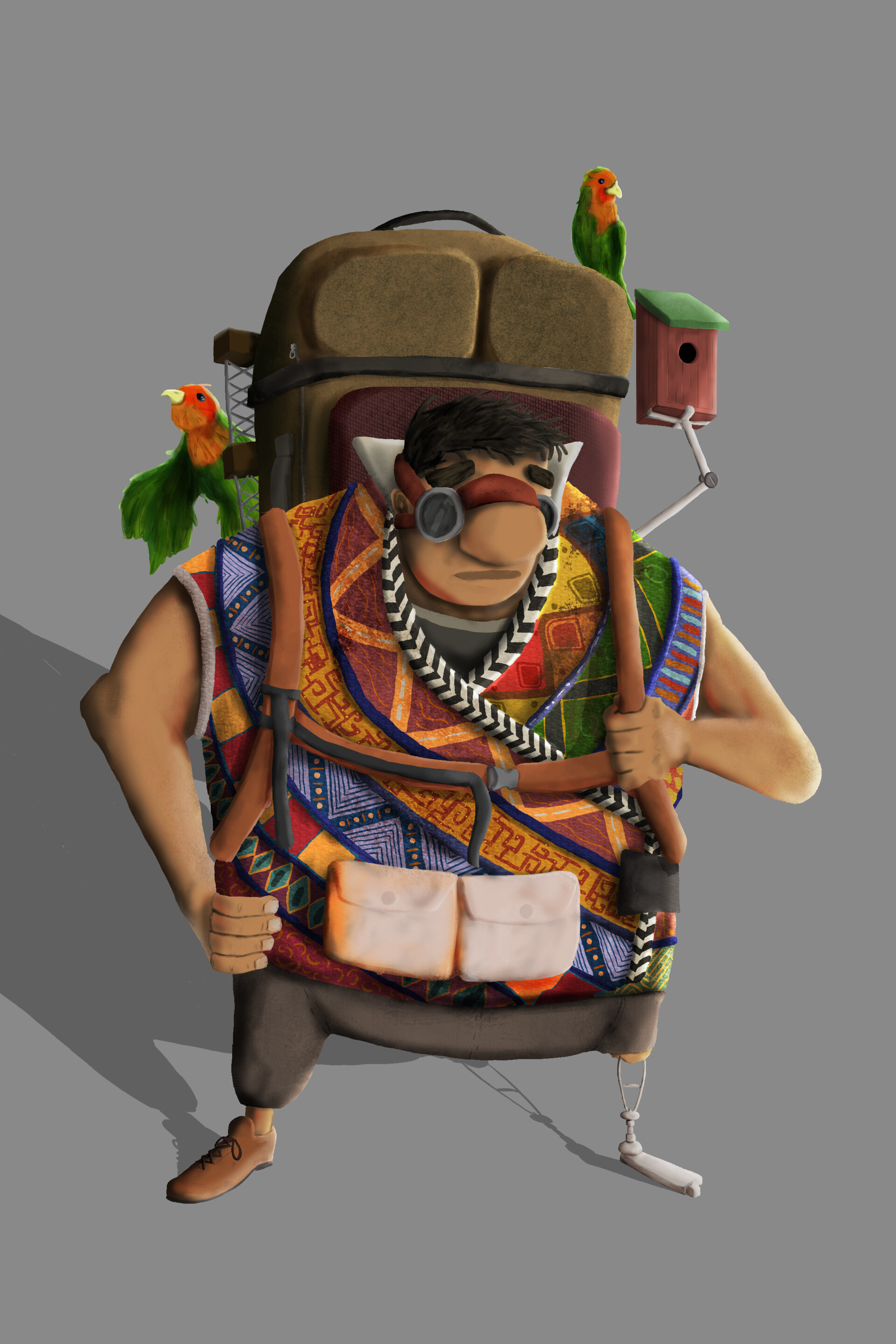 ArtStation The Birds Dude