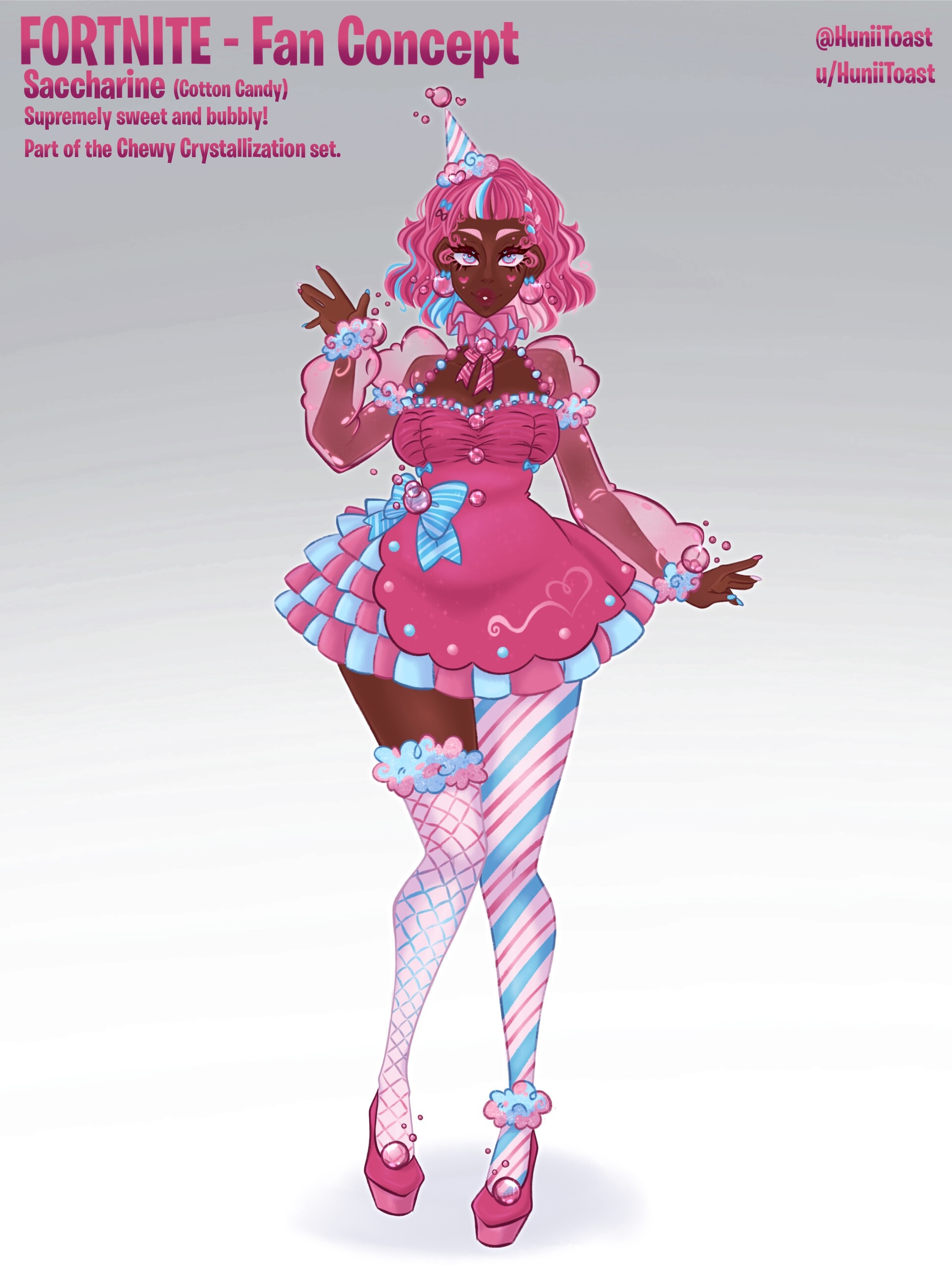 ArtStation [Fortnite Fan Concept] Saccharine