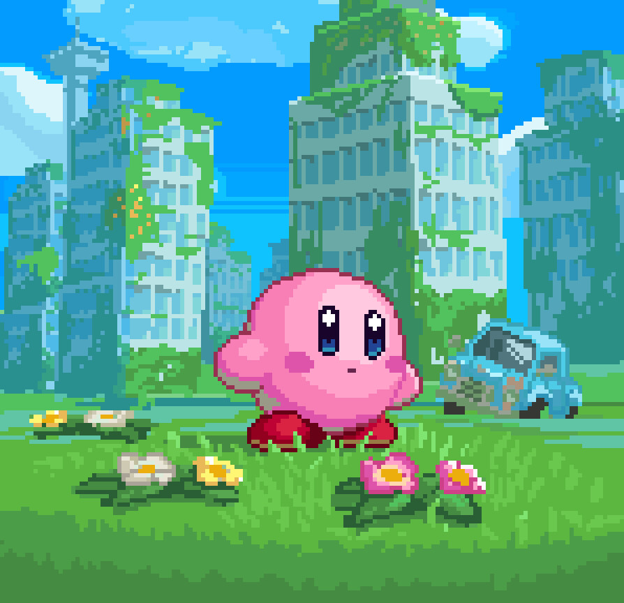 Kirby Forgotten Lands | Pixel Art