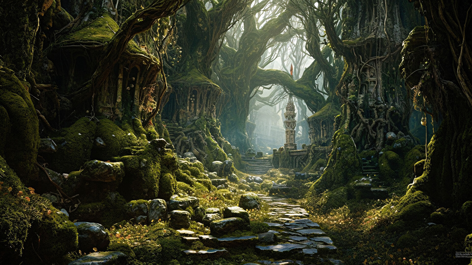 Troll environment concept art