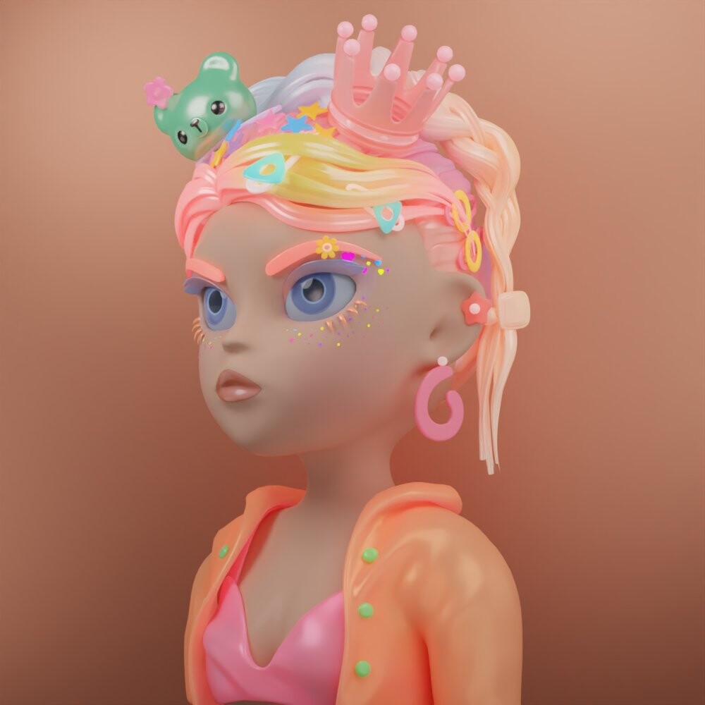 ArtStation - Kawaii かわいい Harajuku