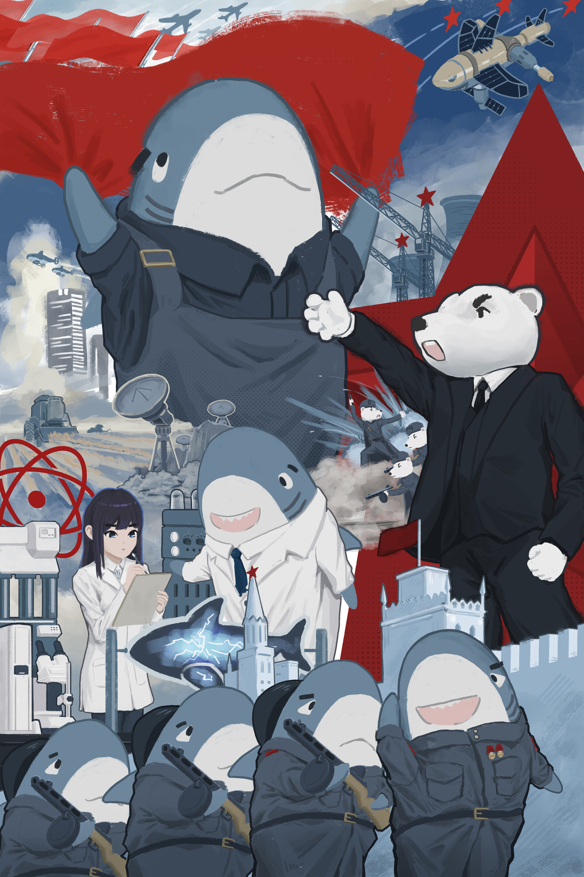 Happy Labor Day! IKEA SHARK COLLECTION 10 Hexbear