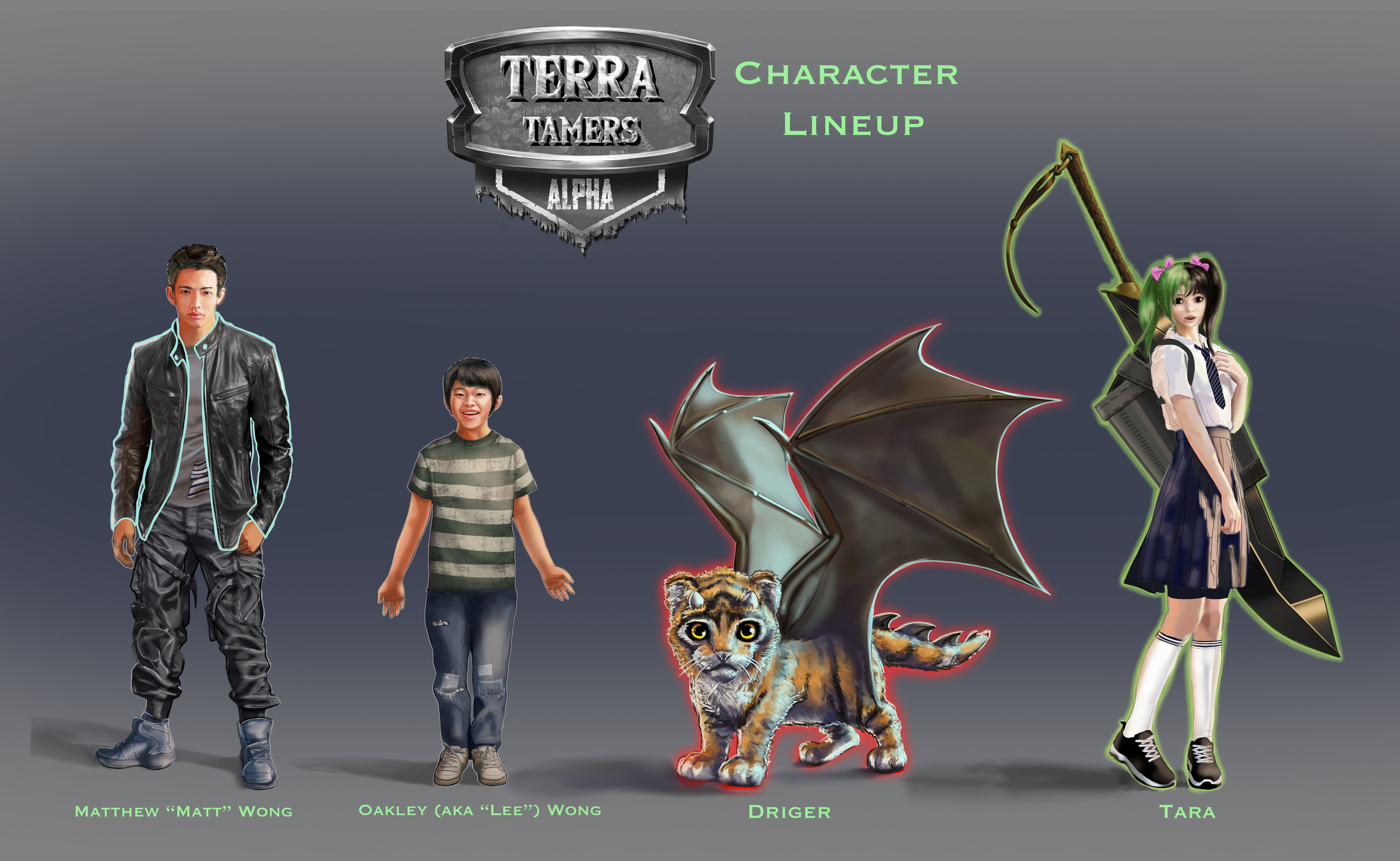 Began with giving Brian options for each character