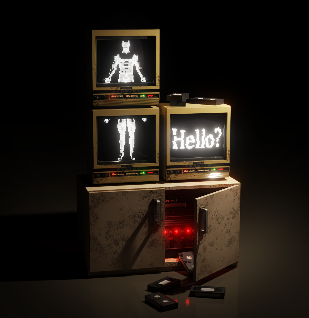 Artstation Retrofuturistic Tv