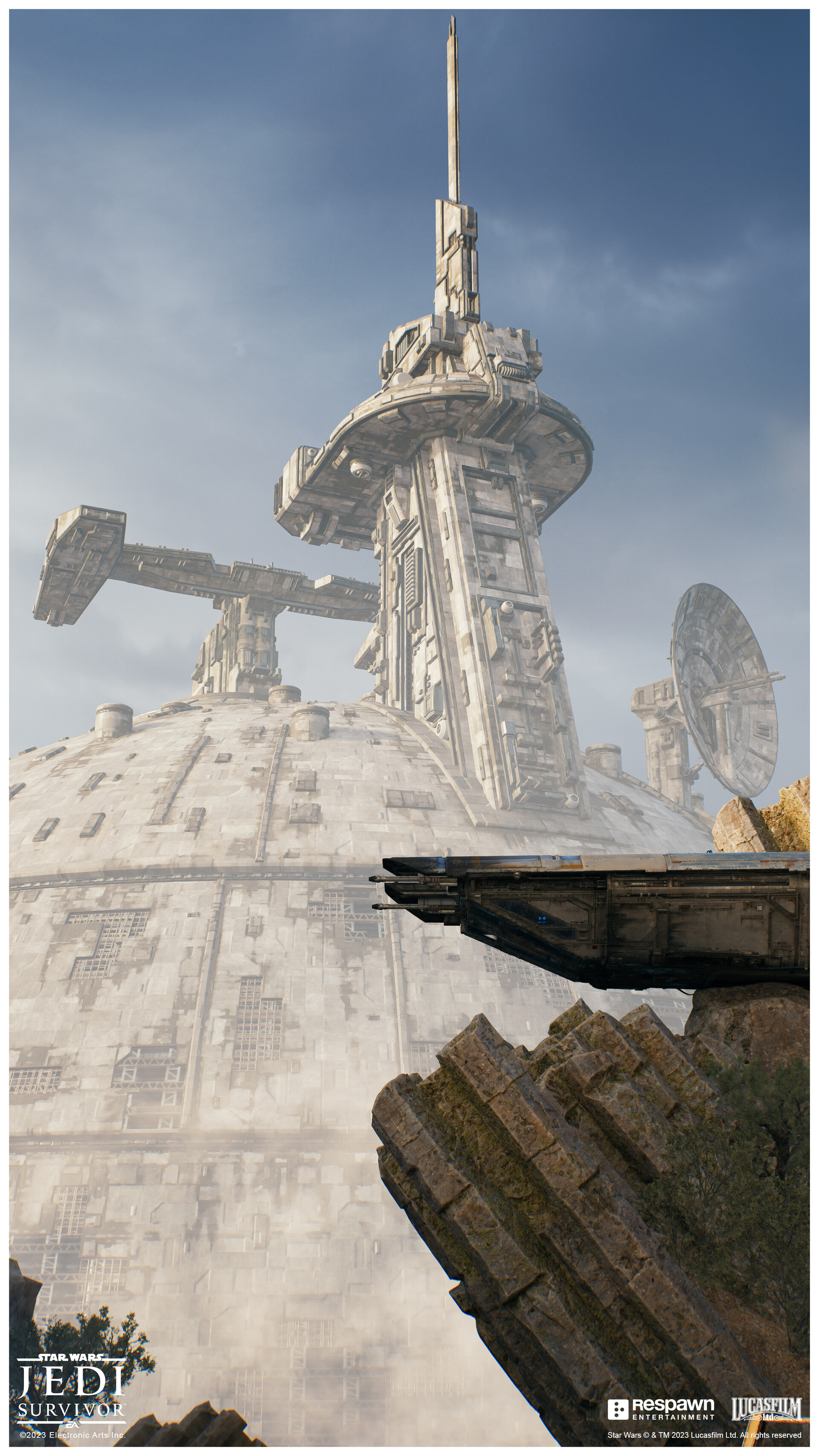 Merritt Filban - Star Wars Jedi: Survivor - Lucrehulk Exterior