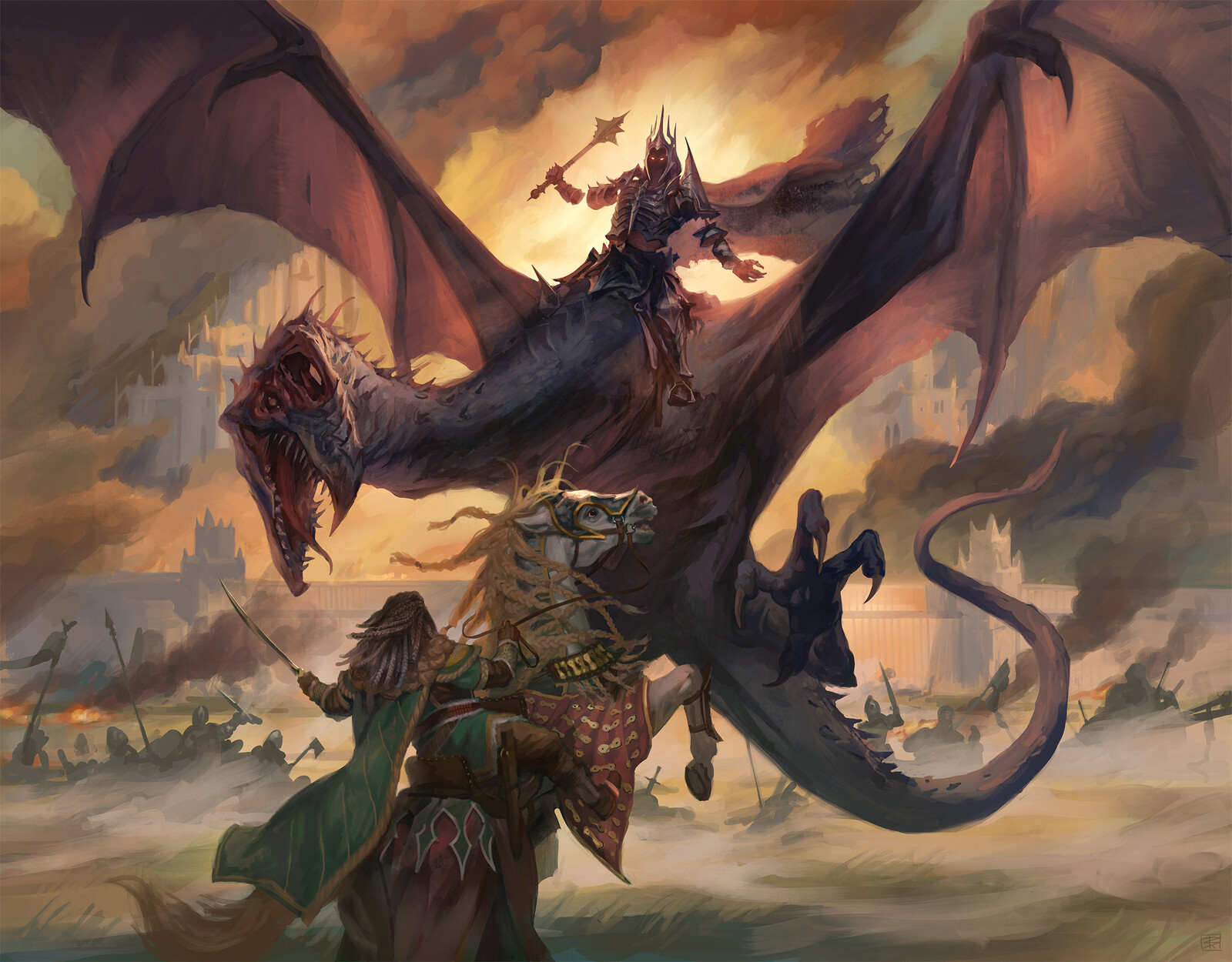 Witch-king, Bringer of Ruin illustration