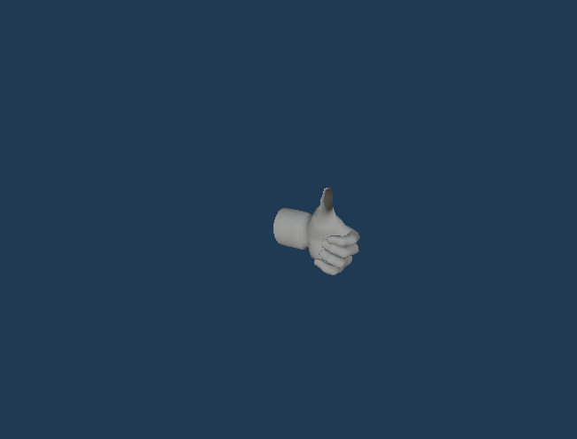 thumbs up to start match