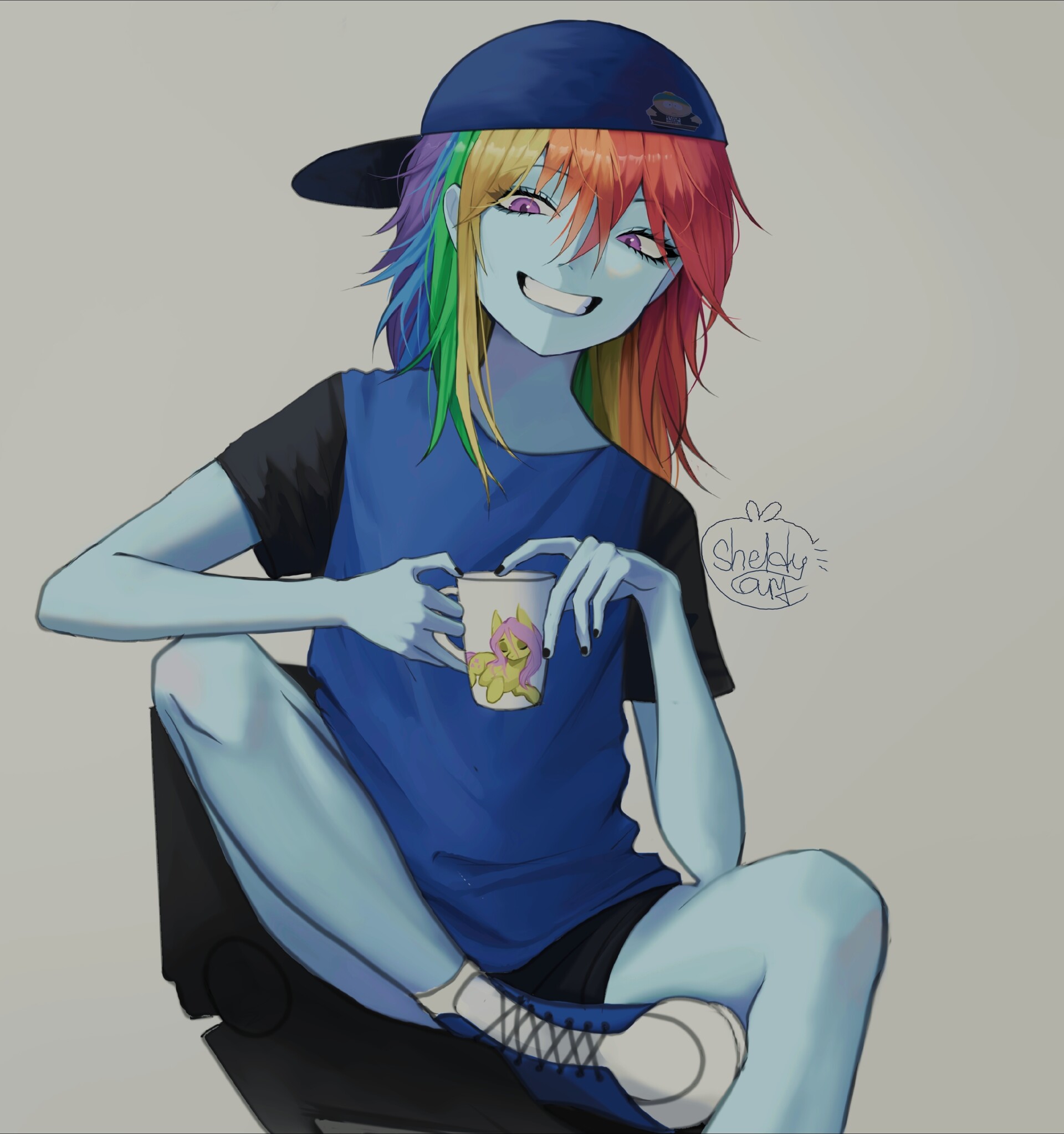 ArtStation - Draw It Again: Horror Rainbow Dash