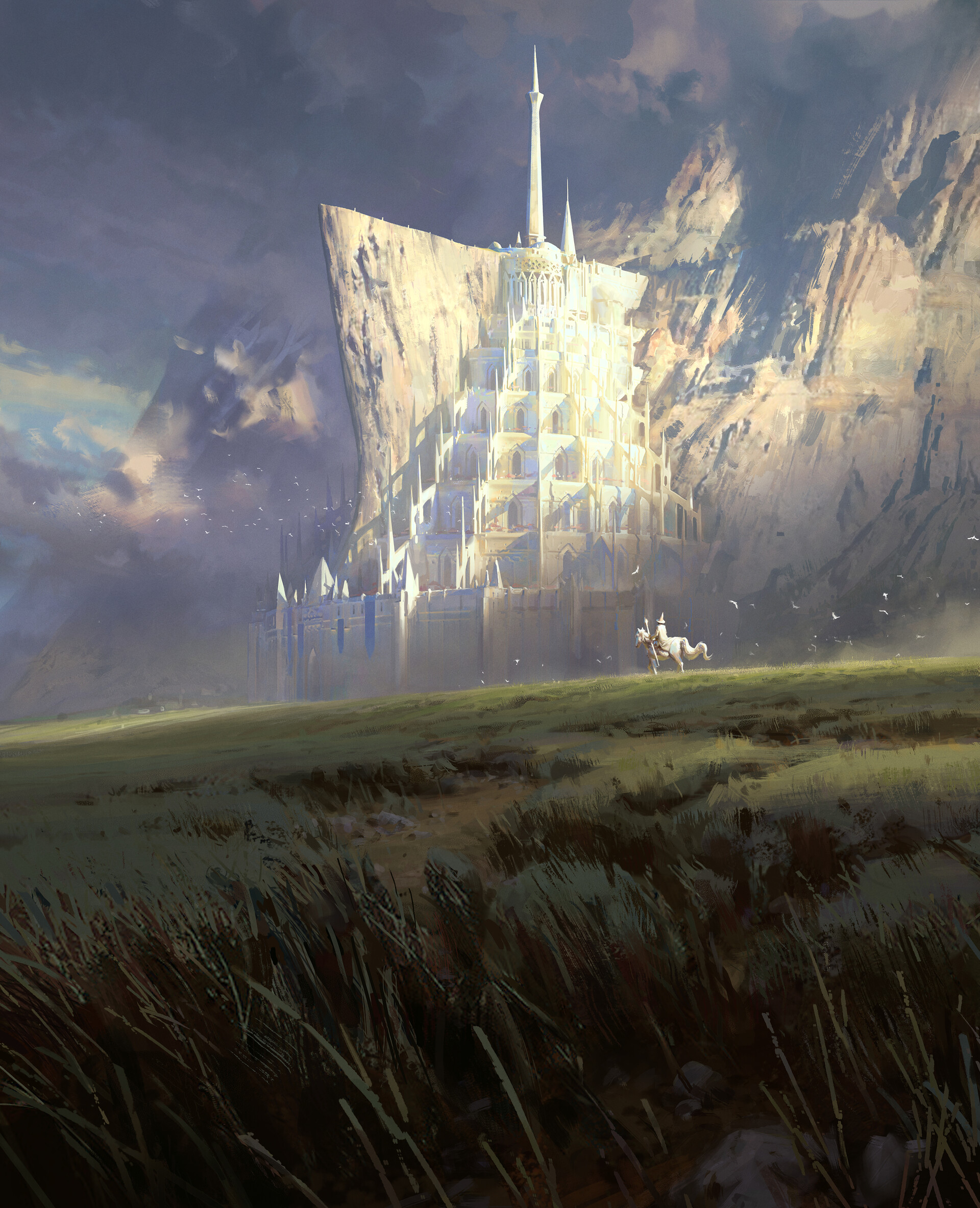 ArtStation - Minas Tyrith - Strong Gates to Beleriand