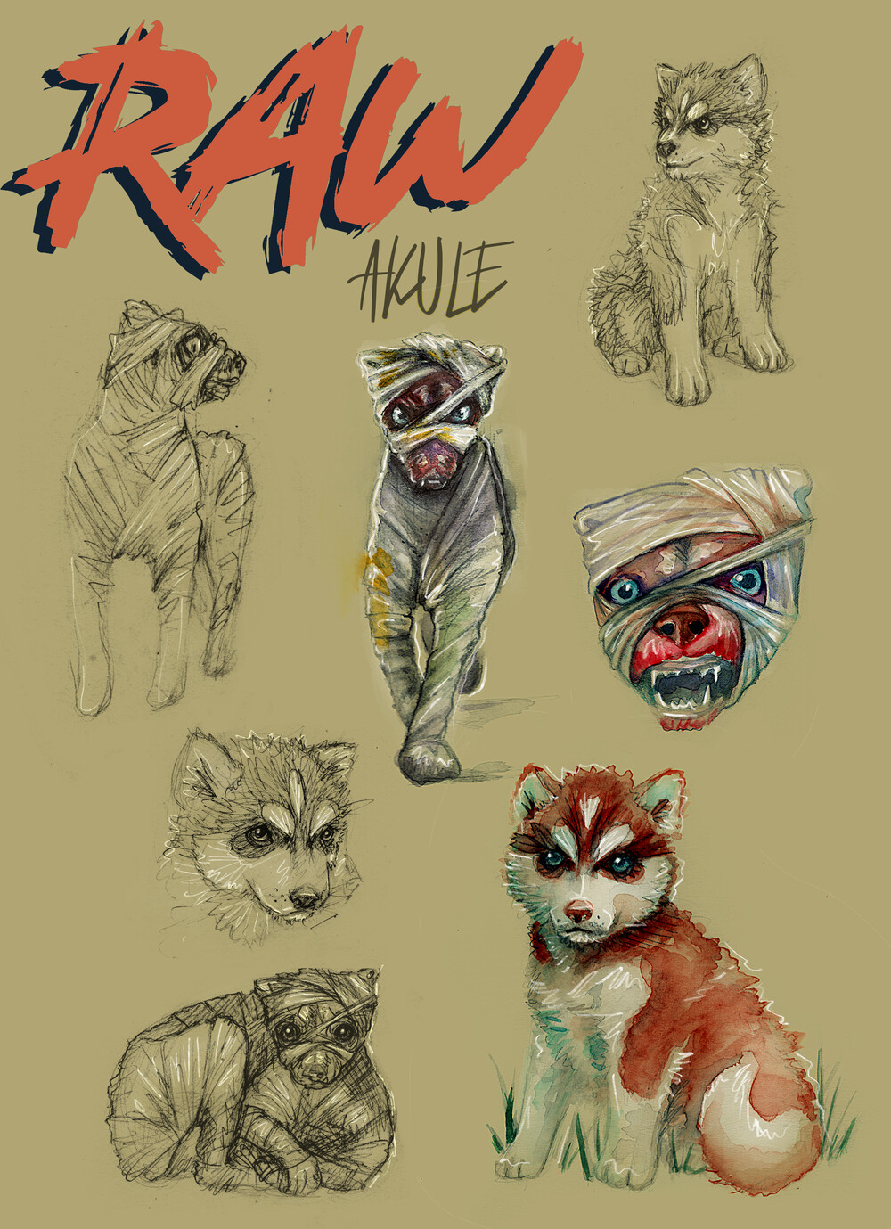 Character design for Akule