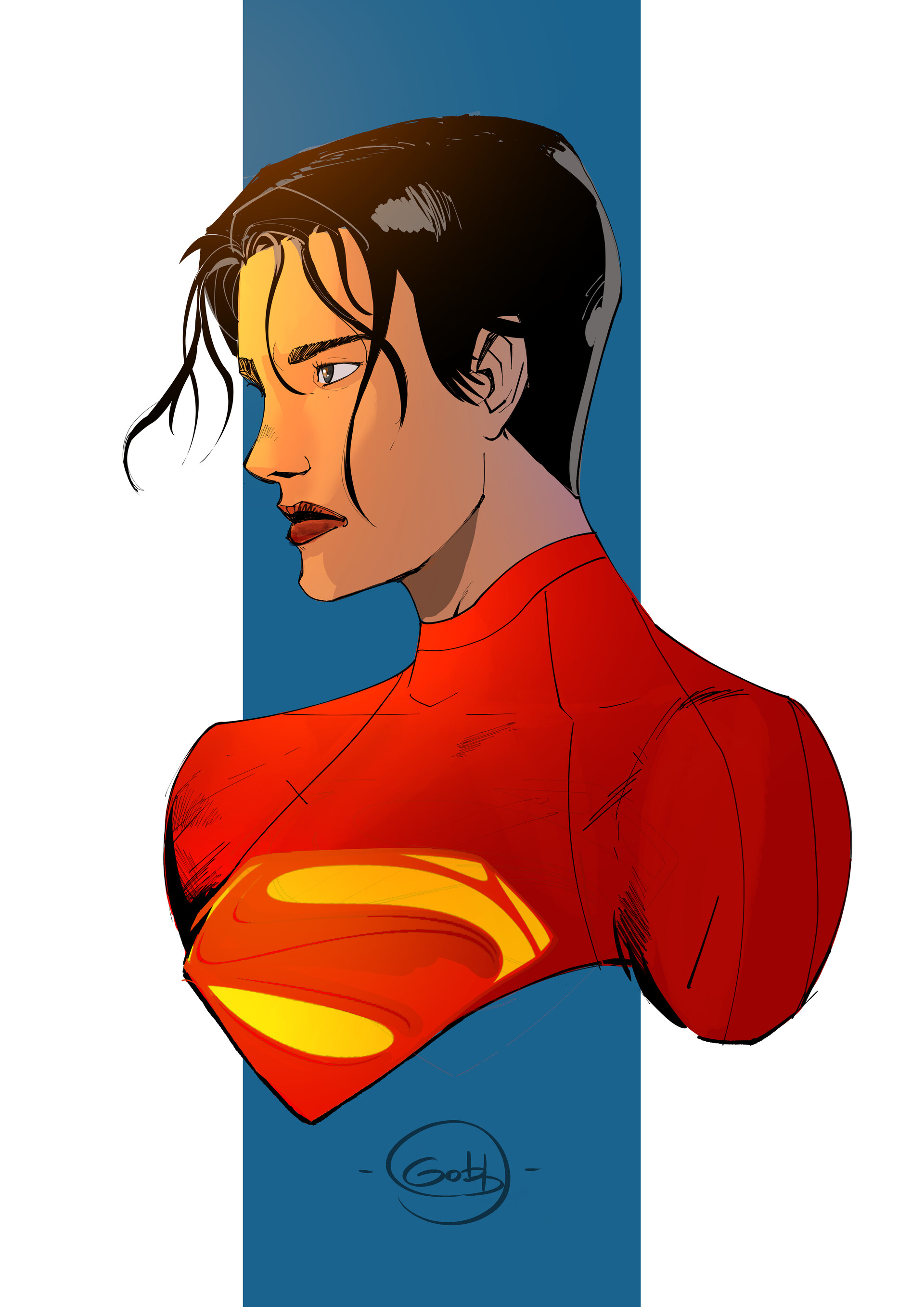 ArtStation Supergirl The Flash Movie