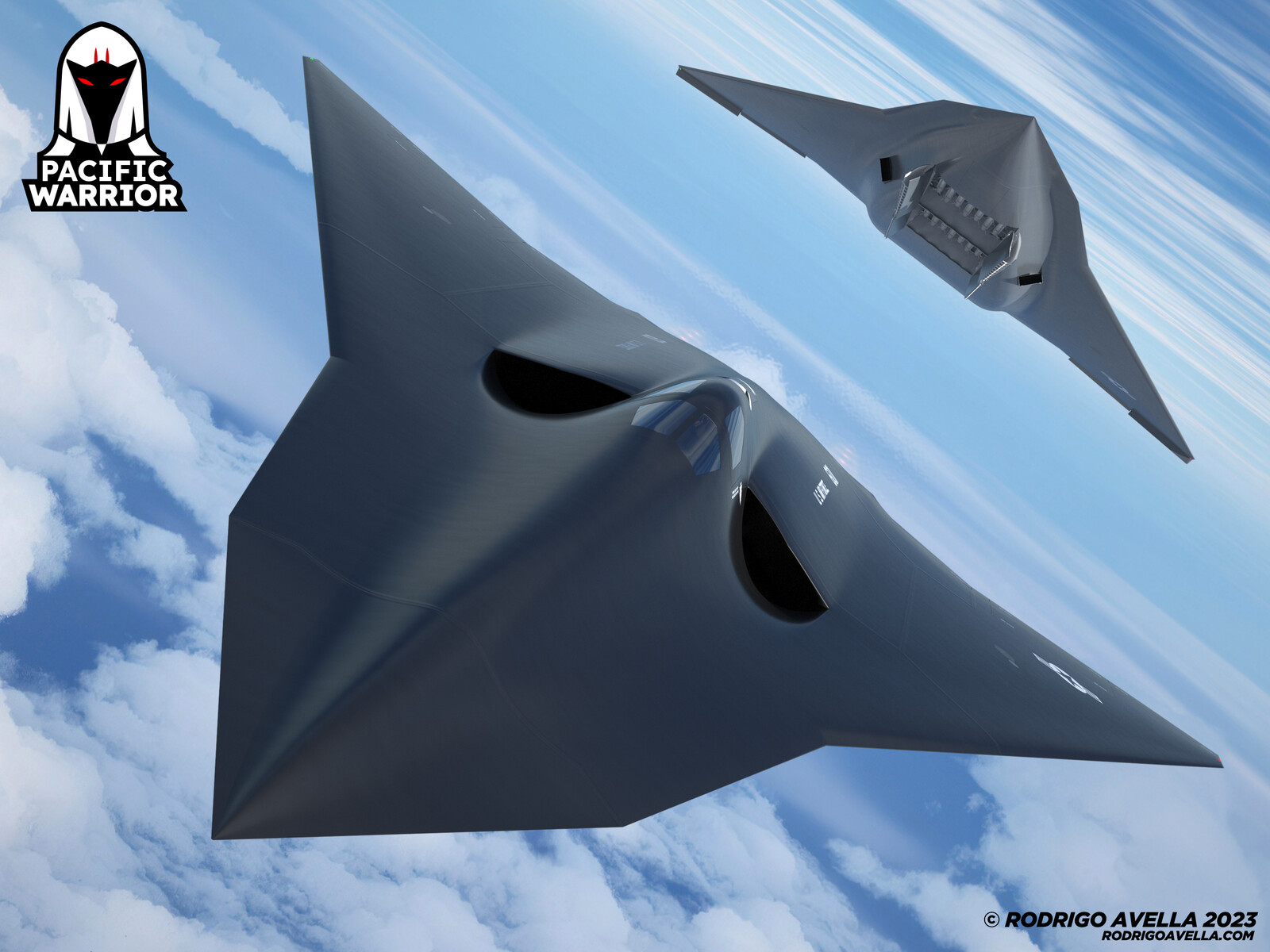 Pacific Warrior - Next Generation Air Dominance concept
