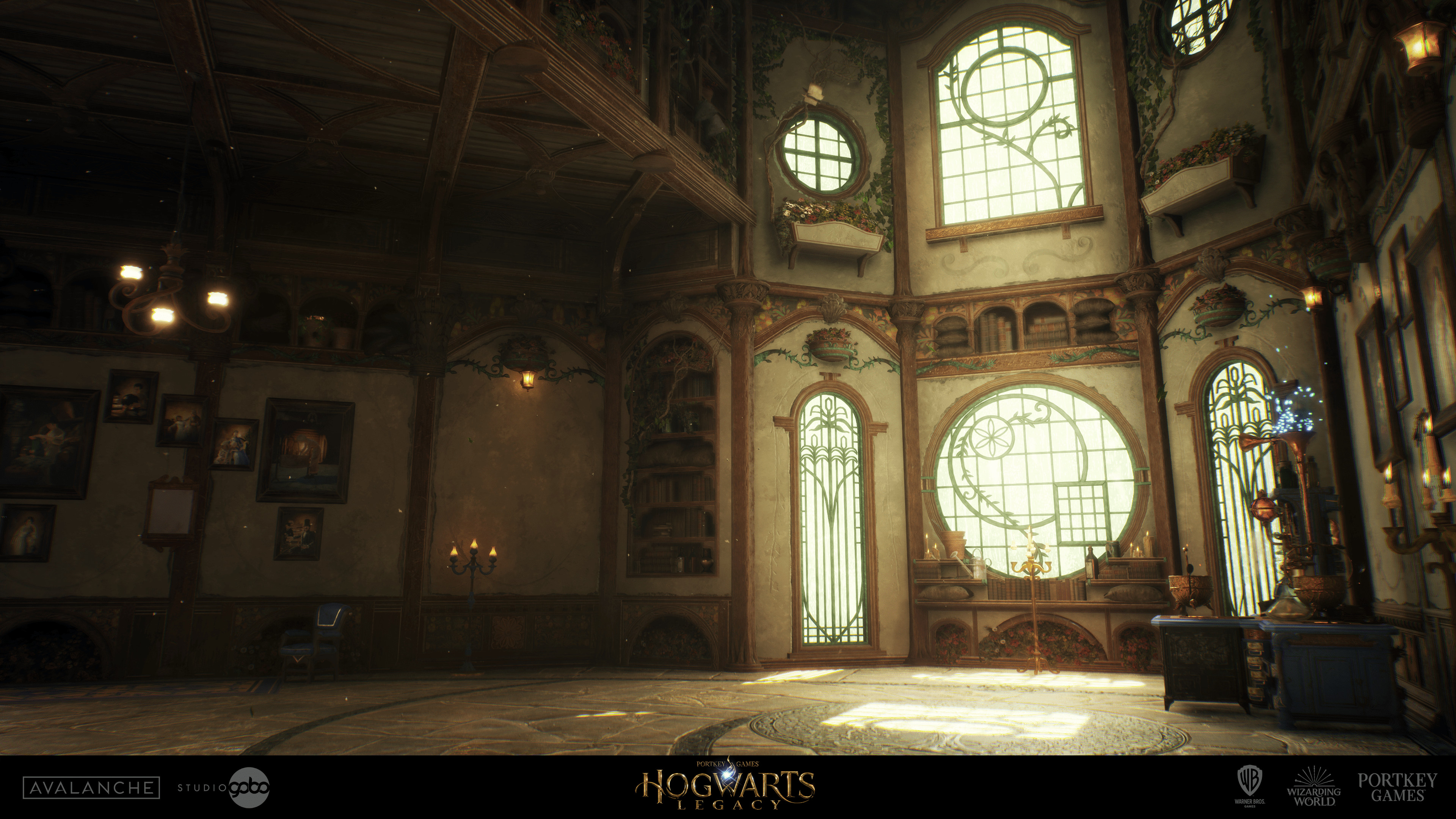 Room of Requirement sanctuary from Hogwarts Legacy Twitter : r