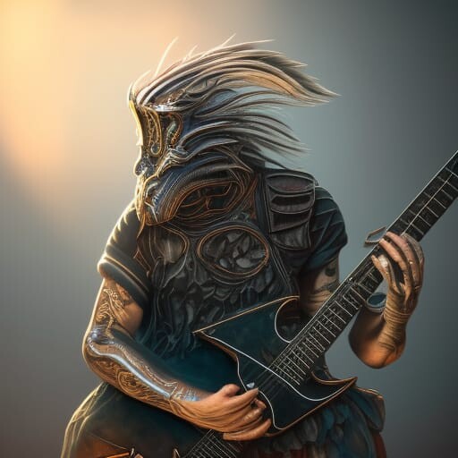ArtStation - Metal Guitarist
