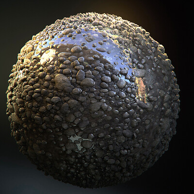 Riverside Pebbles - Substance Designer