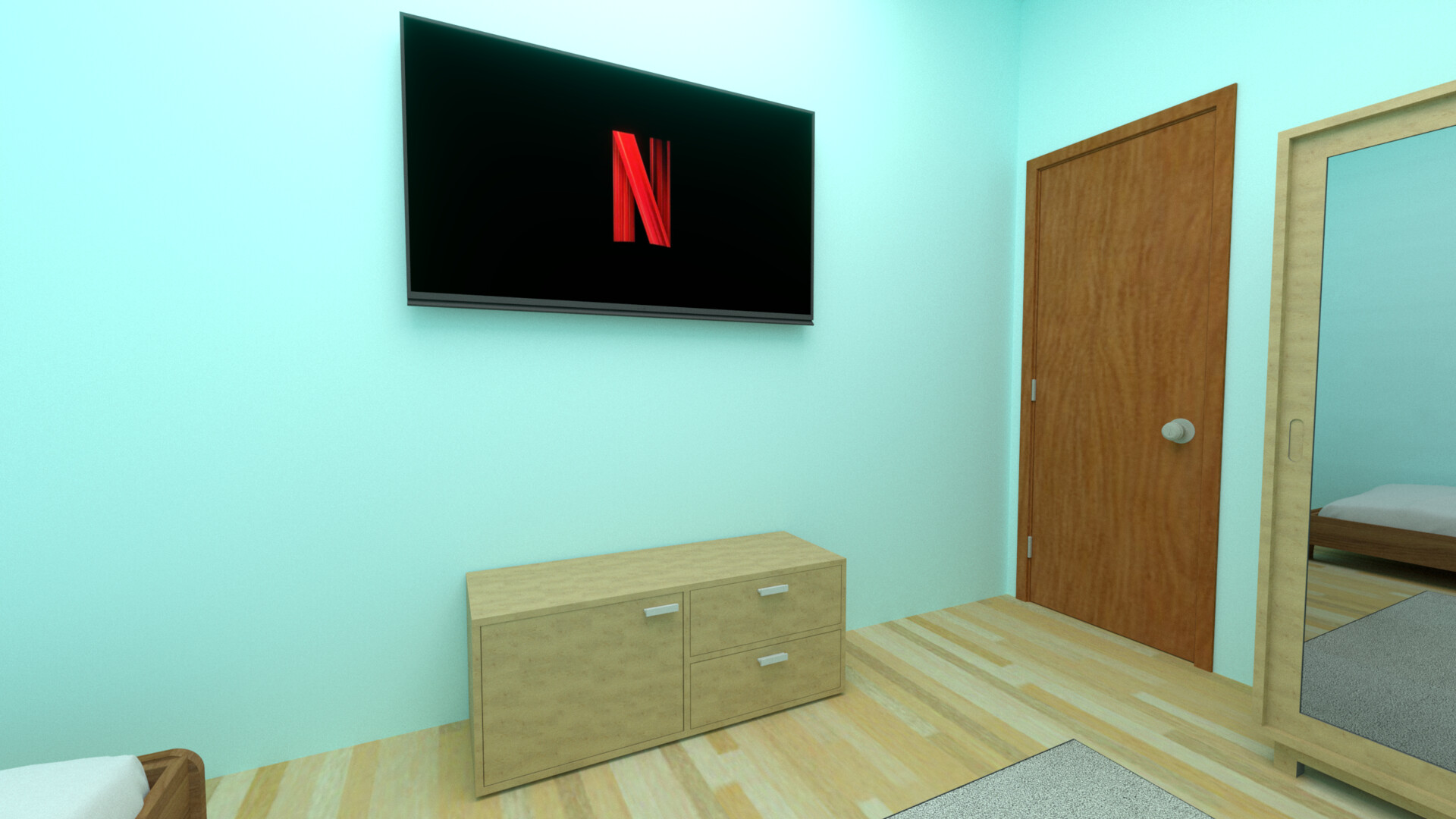 ArtStation - Interior || Simple Room Concept Low Budget