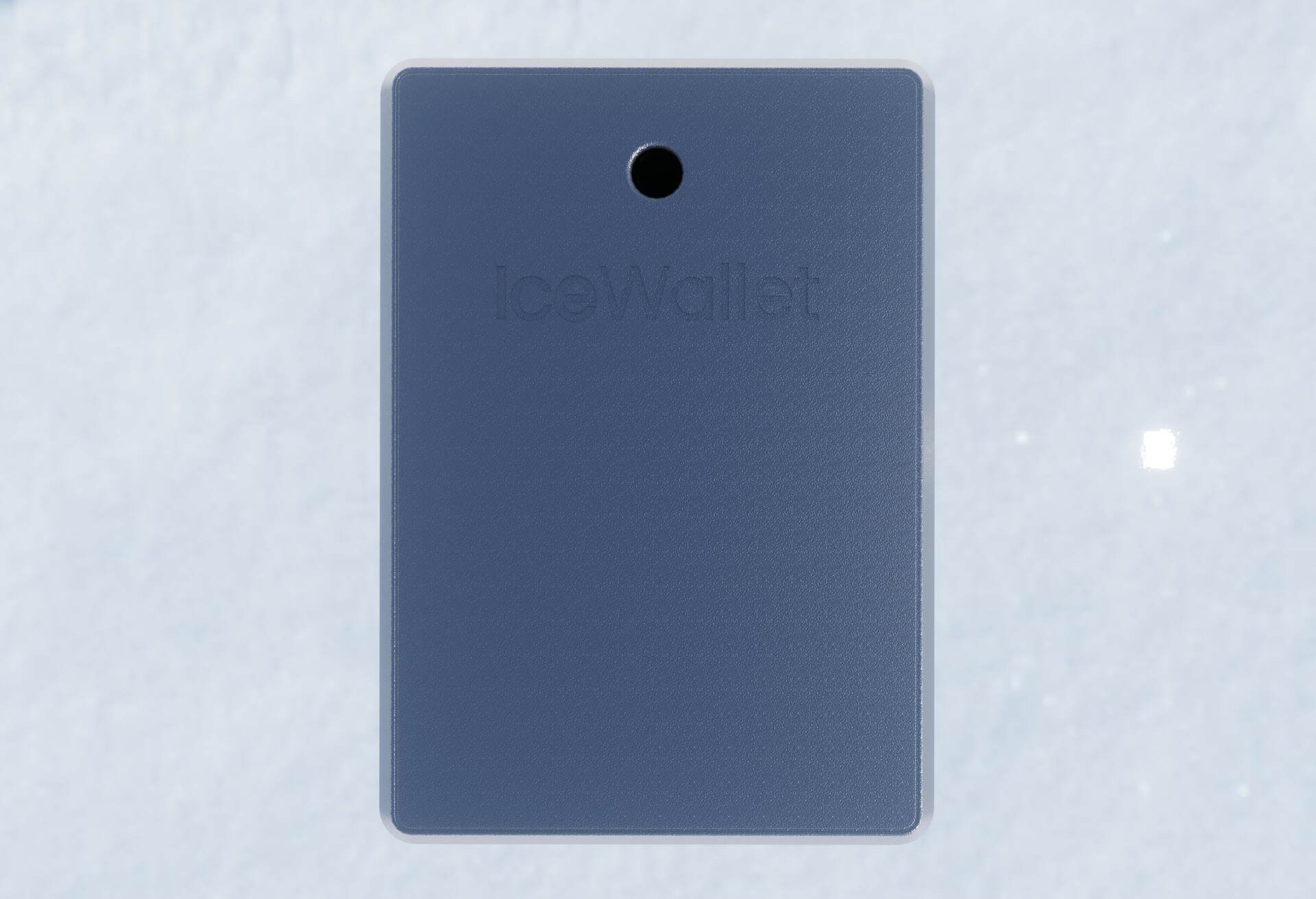 ArtStation - Ice Wallet - Crypto Cold Storage Device Product Renders