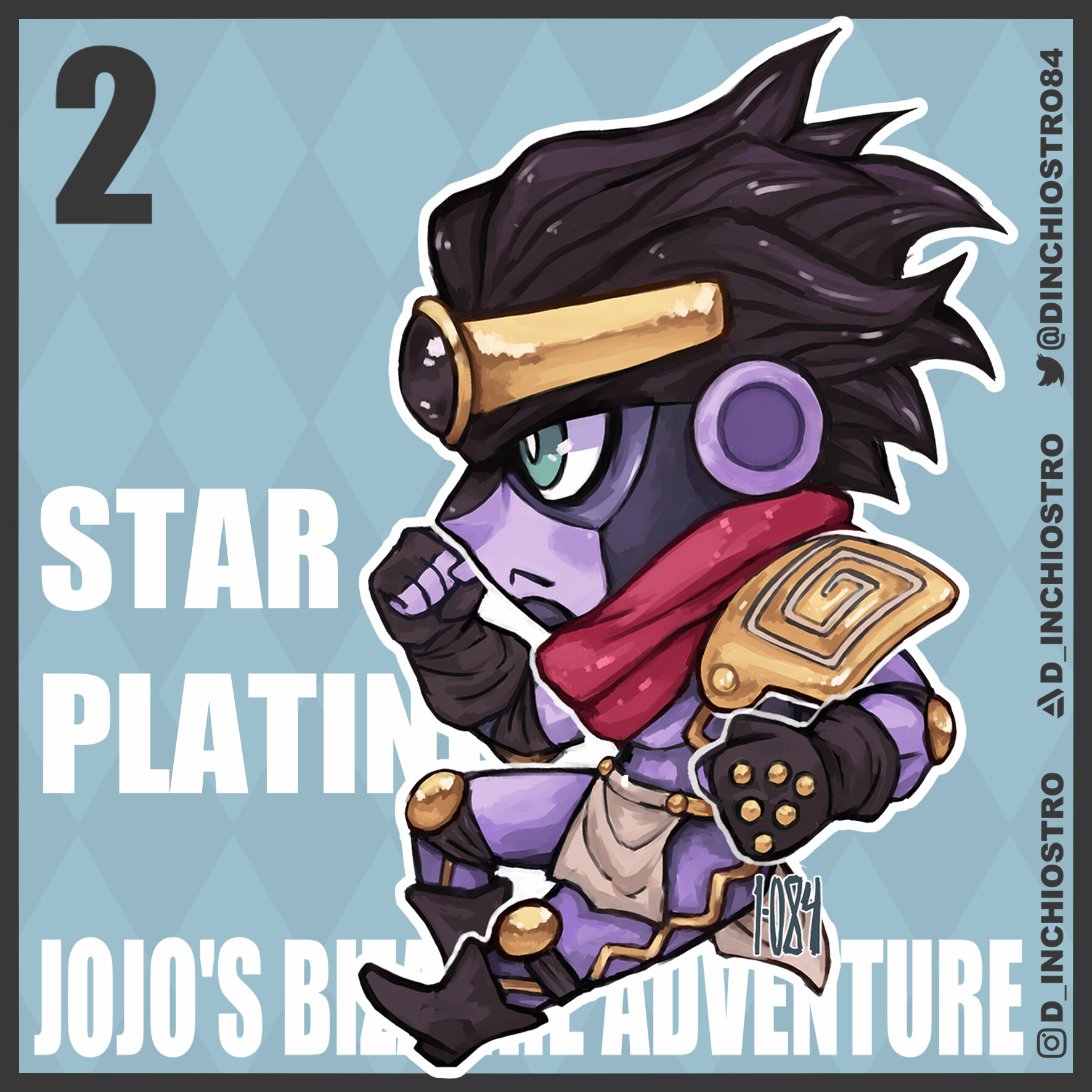 ArtStation - Star Platinum Fan art JoJos