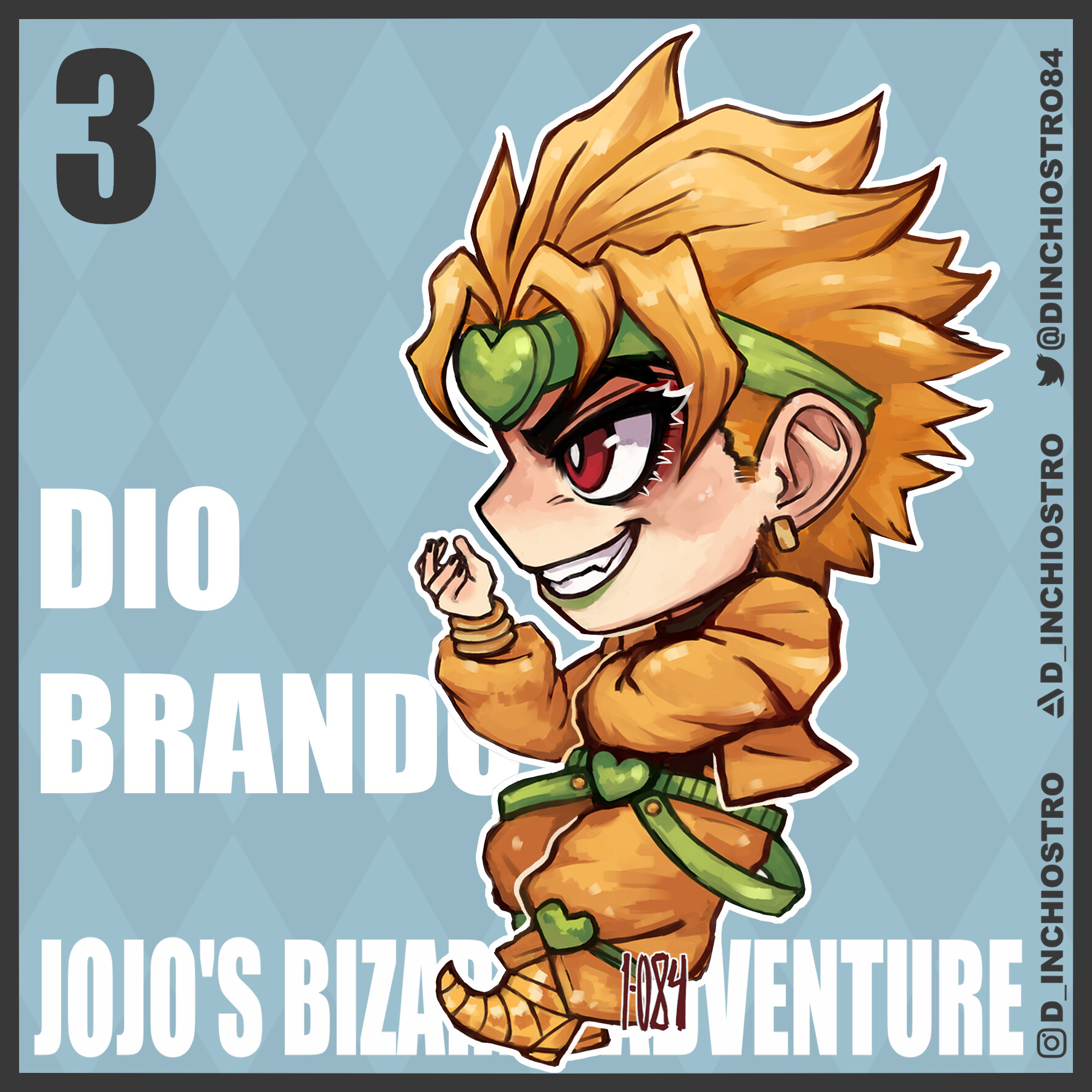 ArtStation - Jojo's Bizarre Adventure- Dio Brando